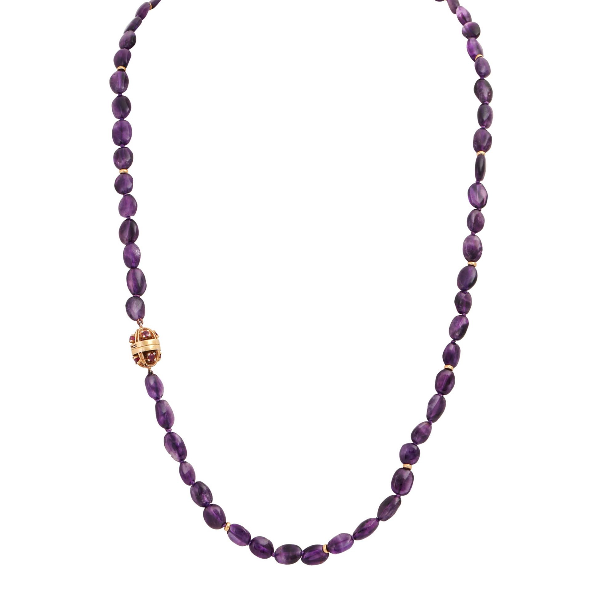 Lange Amethystkette