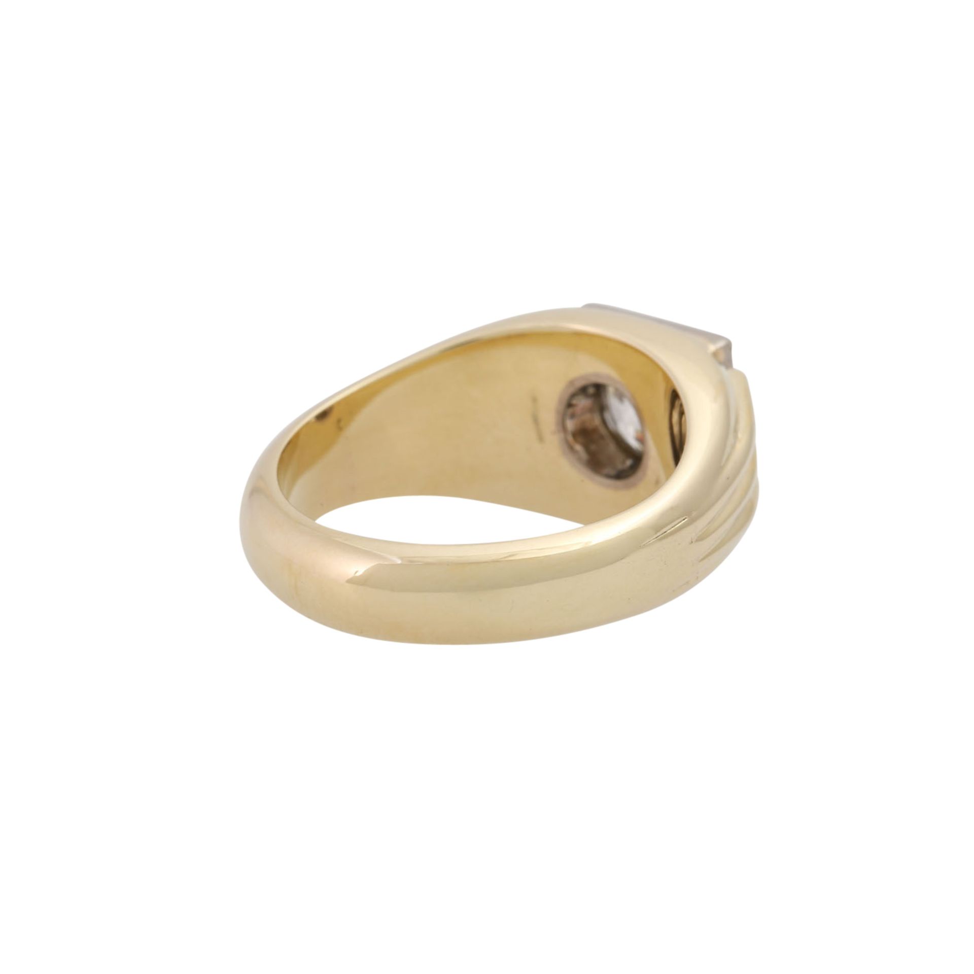 Ring mit Altsschliffdiamant ca. 1,10 ct, - Image 3 of 5