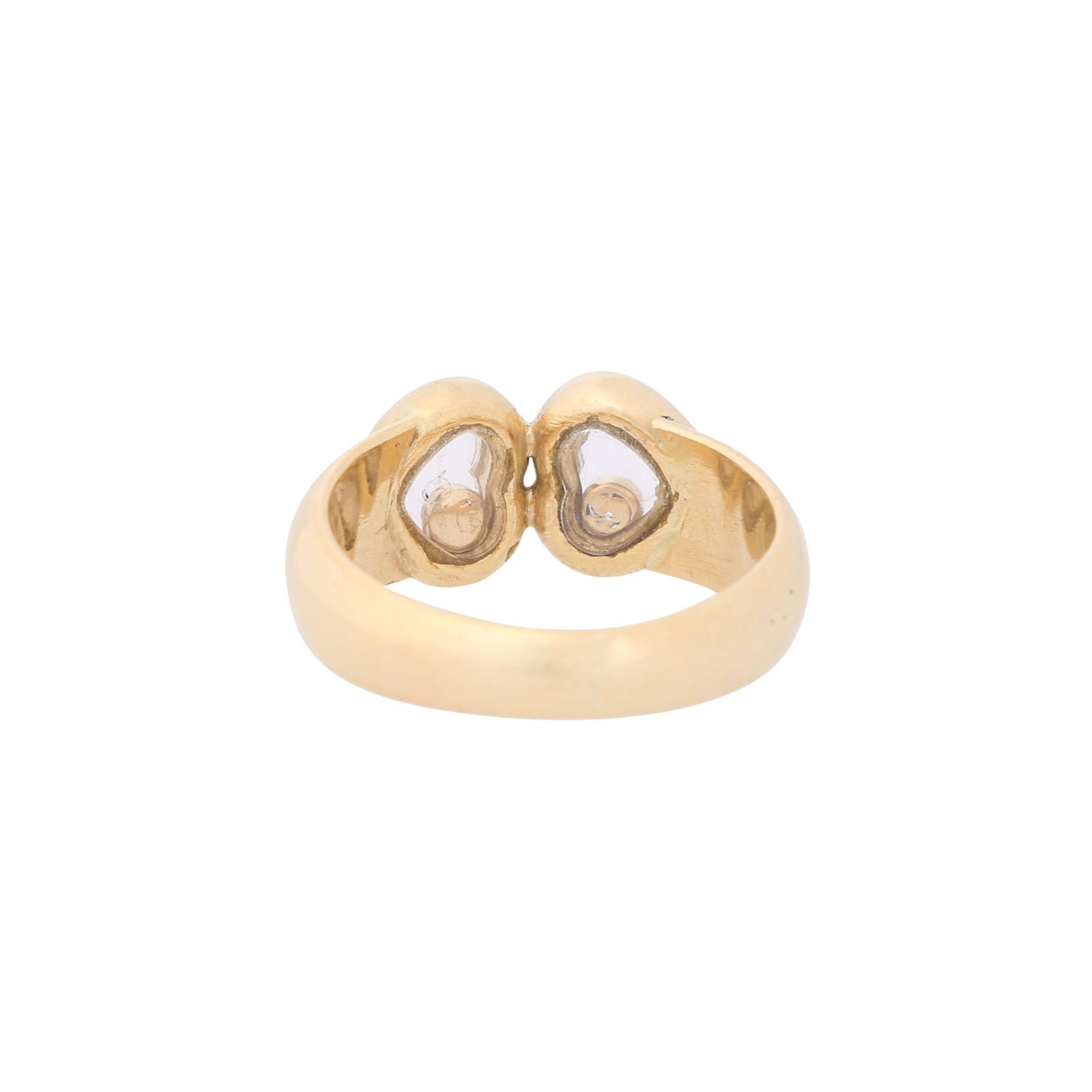 CHOPARD Ring "Happy Diamonds" mit 2 kleinen Brillanten, - Image 3 of 4