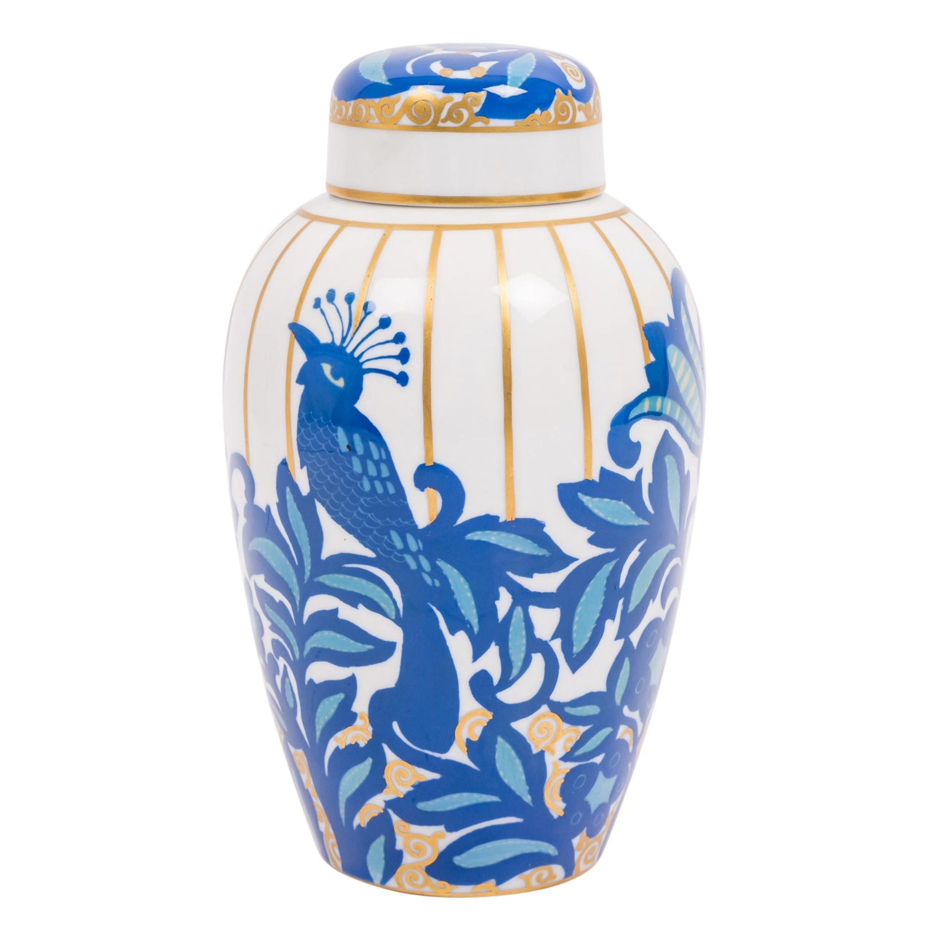 ROSENTHAL Jugendstil Deckelvase "Rosari", um 1910. - Bild 3 aus 7