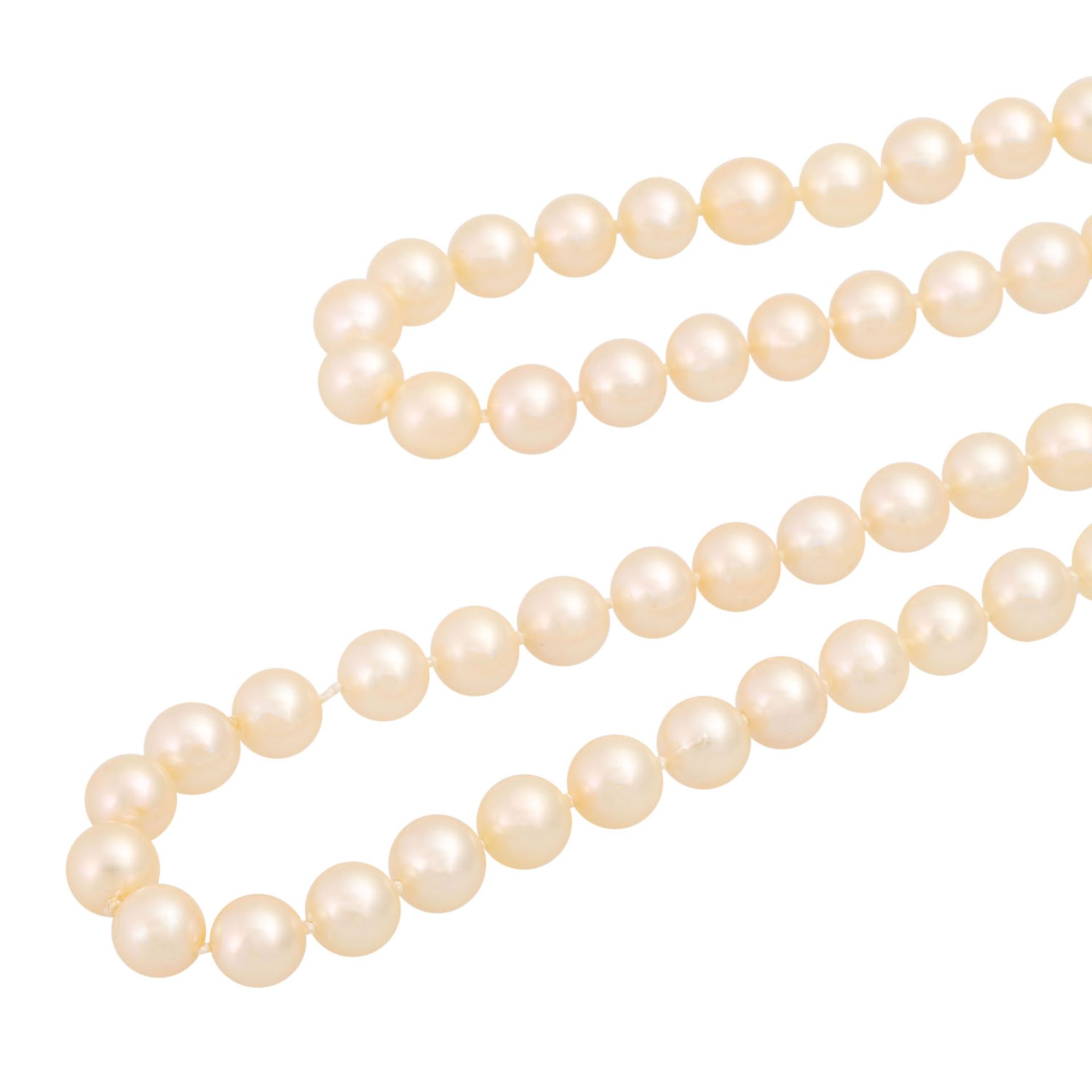 Lange Perlenkette - Bild 4 aus 4