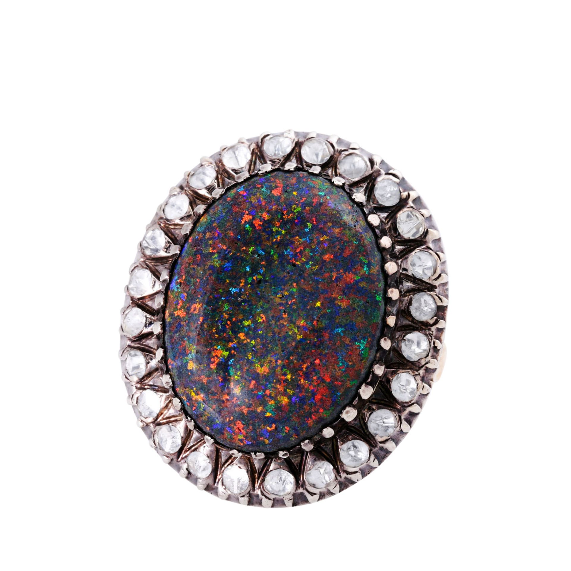 Ring mit Andamooka Opal - Bild 2 aus 5