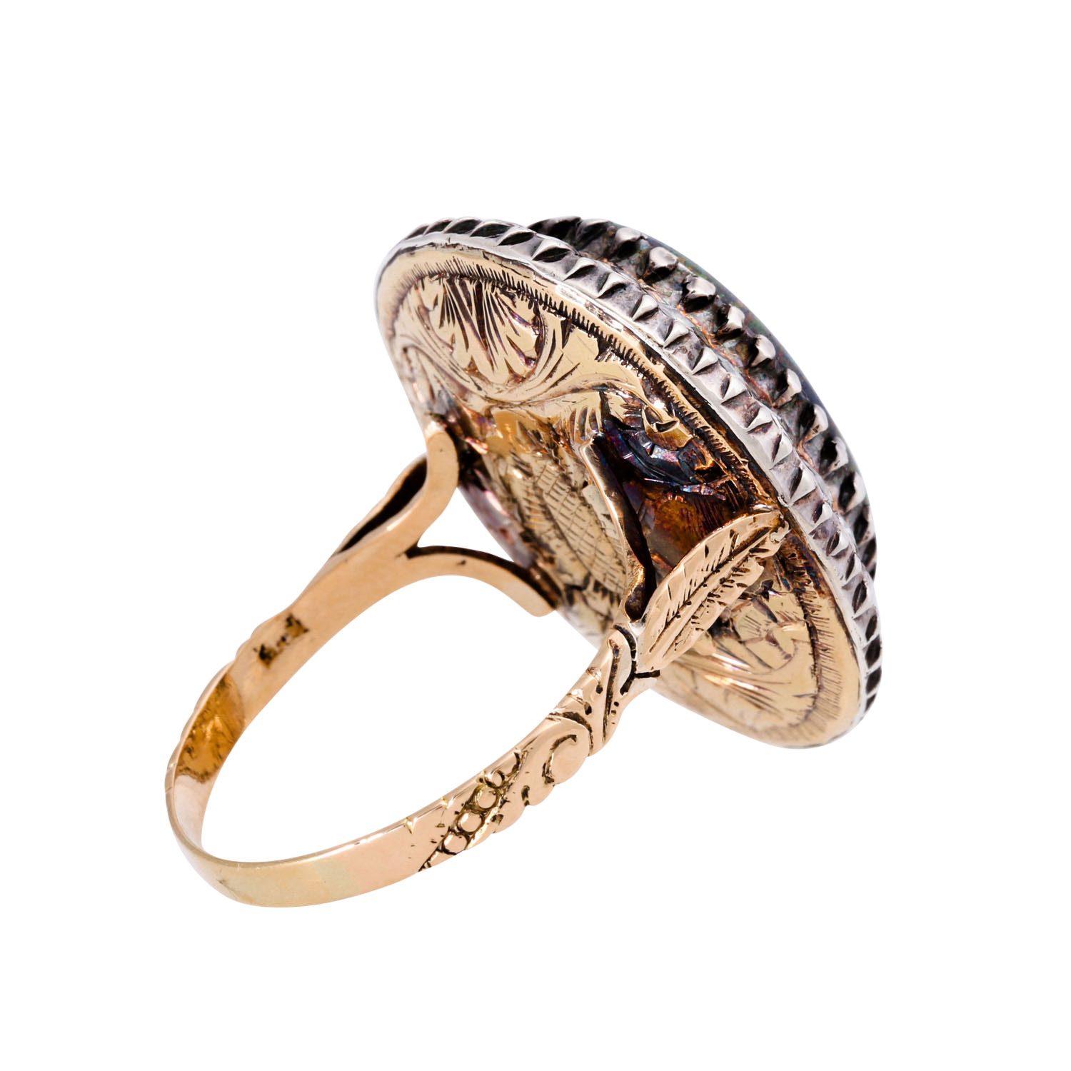 Ring mit Andamooka Opal - Image 3 of 5