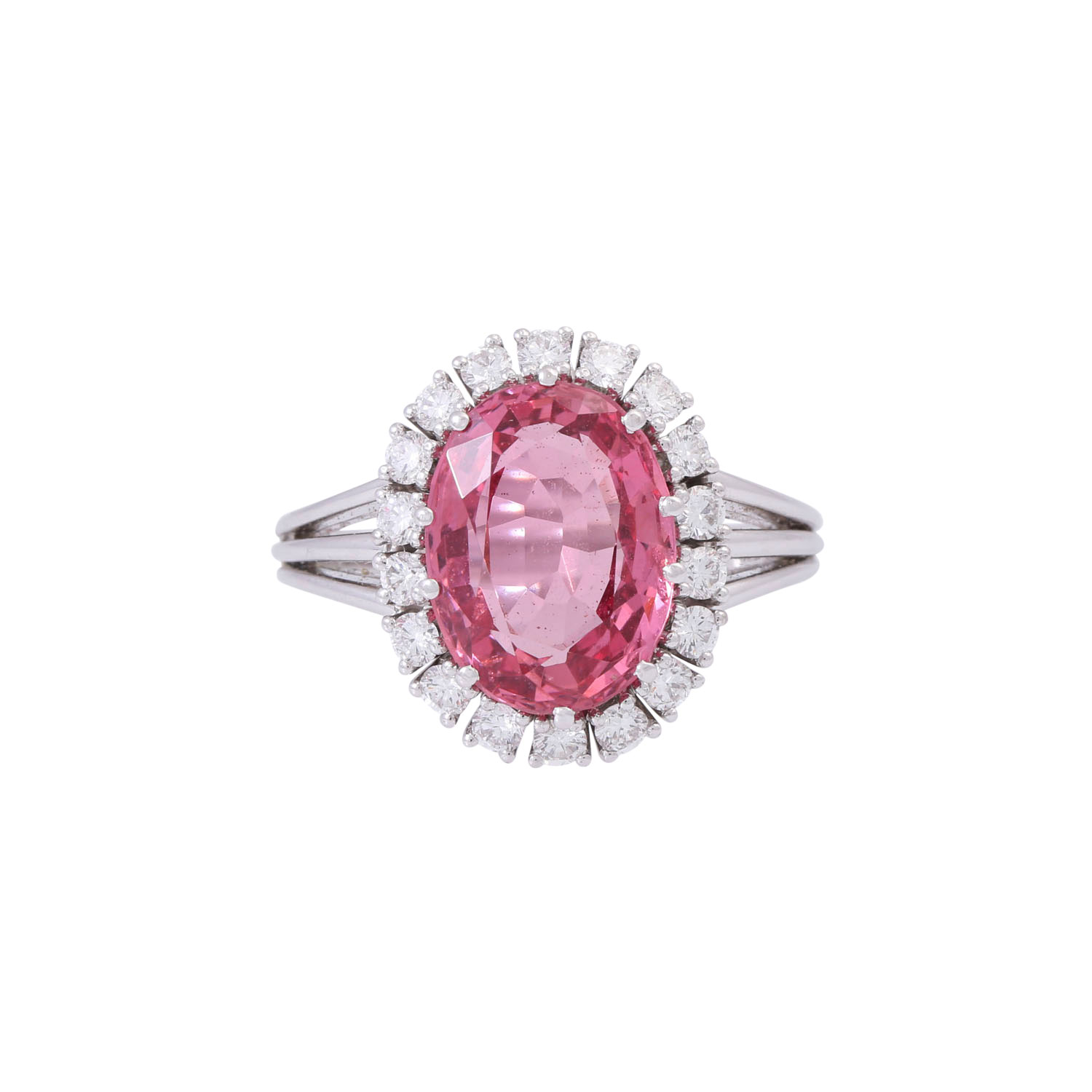 Ring mit pinkfarbenem Spinell ca. 4 ct - Image 2 of 5