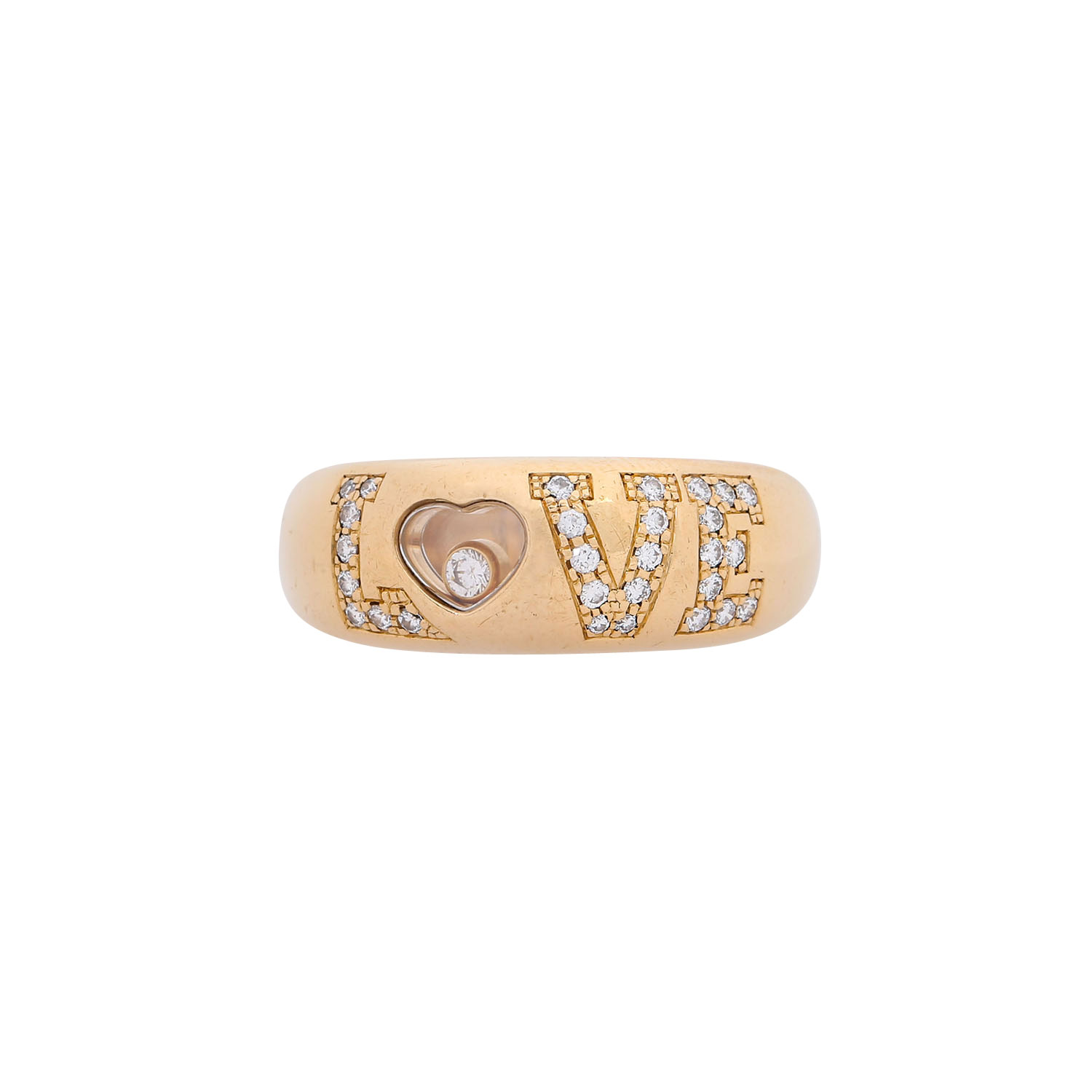 CHOPARD Ring "LOVE" mit Brillanten zus. ca. 0,3 ct, - Image 2 of 4