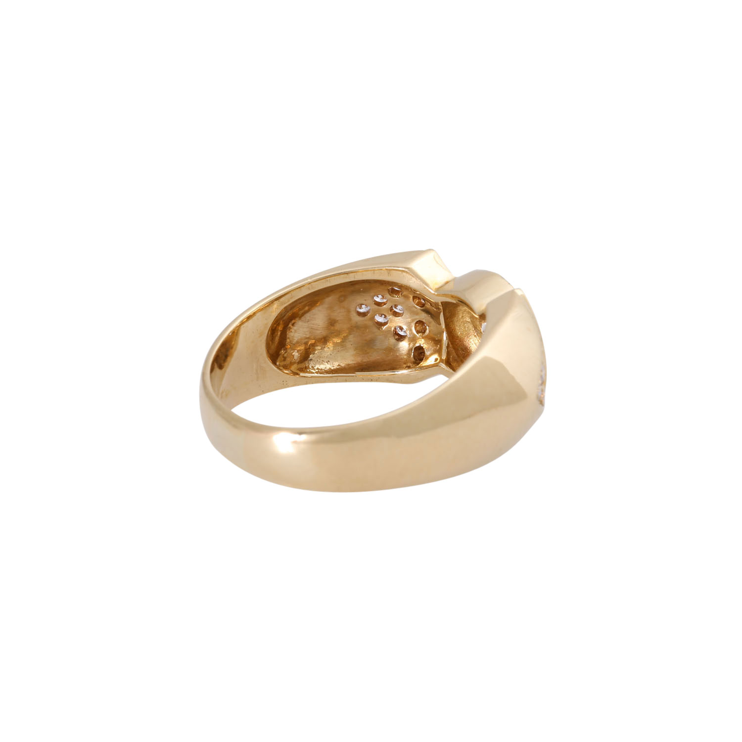 Ring mit Brillanten zus. ca. 0,98 ct, - Image 3 of 5