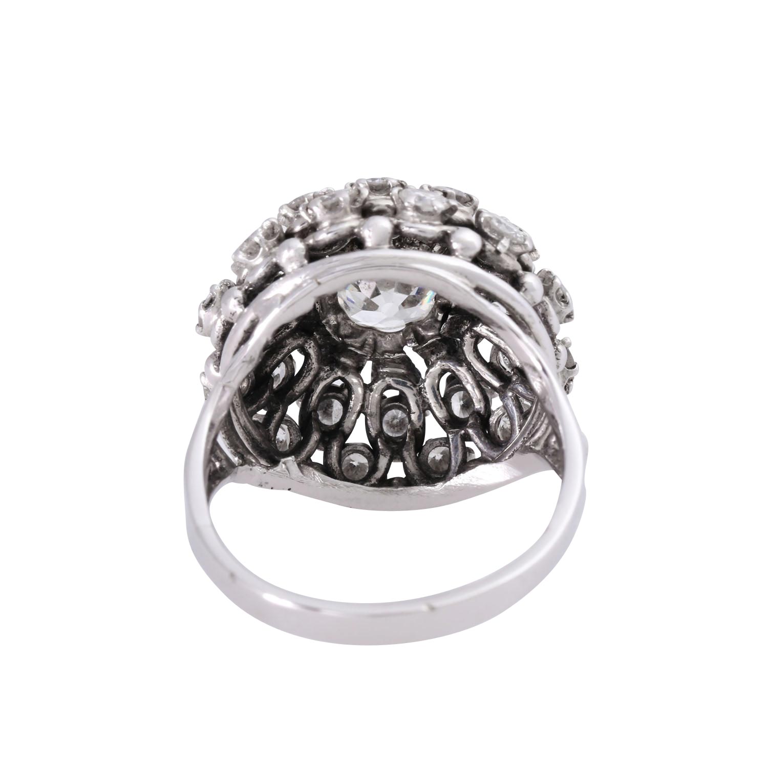 Ring mit Diamanten zus. ca. 2 ct, - Image 4 of 5