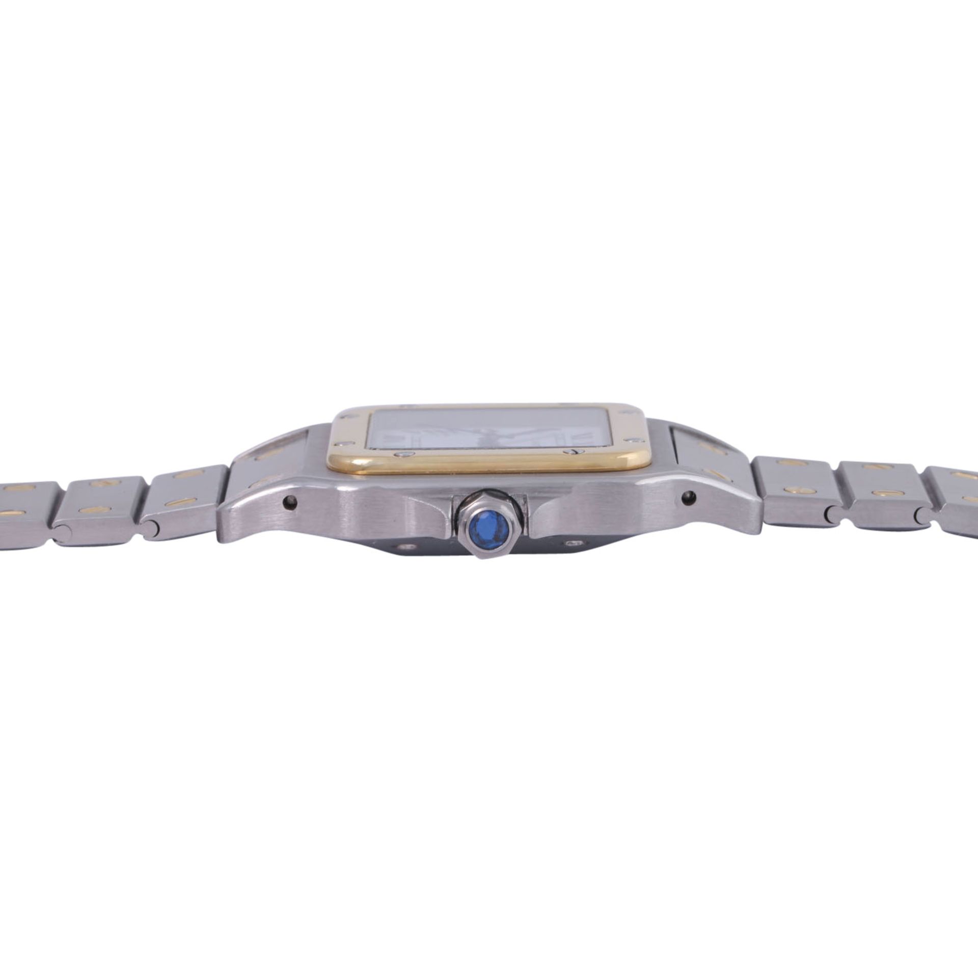 CARTIER Santos Galbée Ref. 2961 Herrenarmbanduhr von 1989 - Image 3 of 7