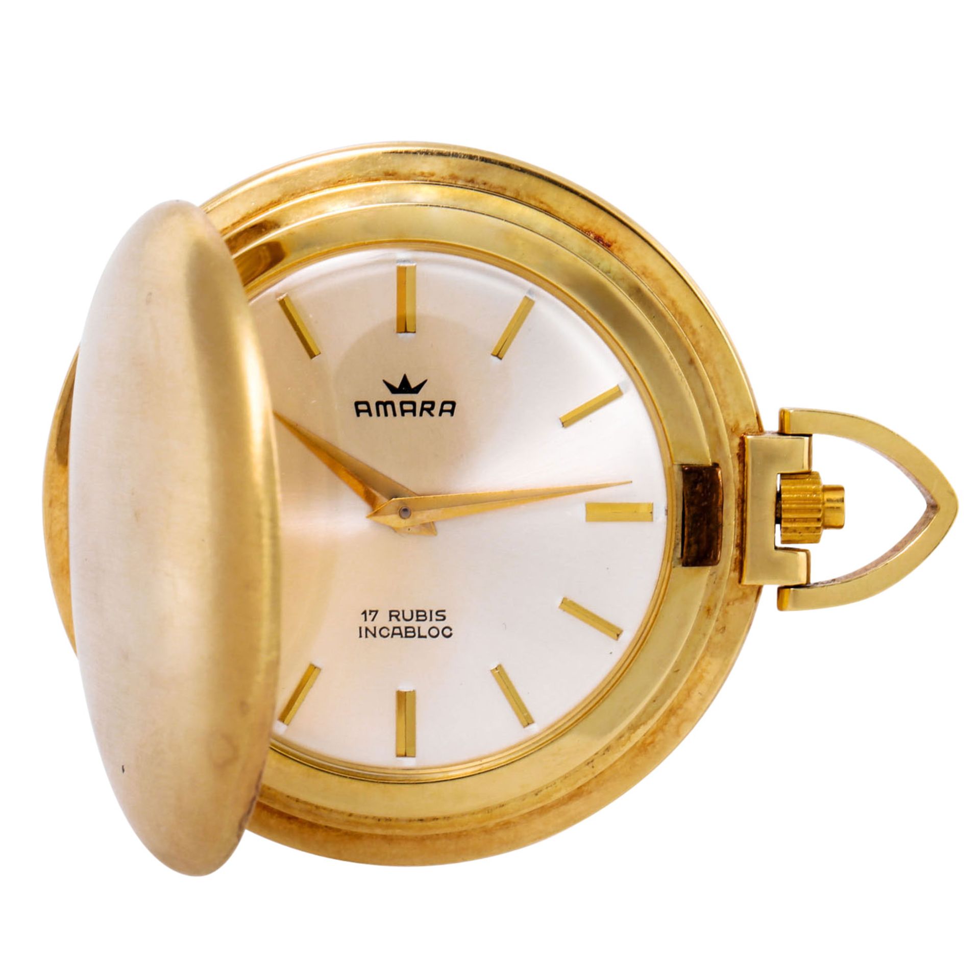 AMARA Taschenuhr 14K Gold