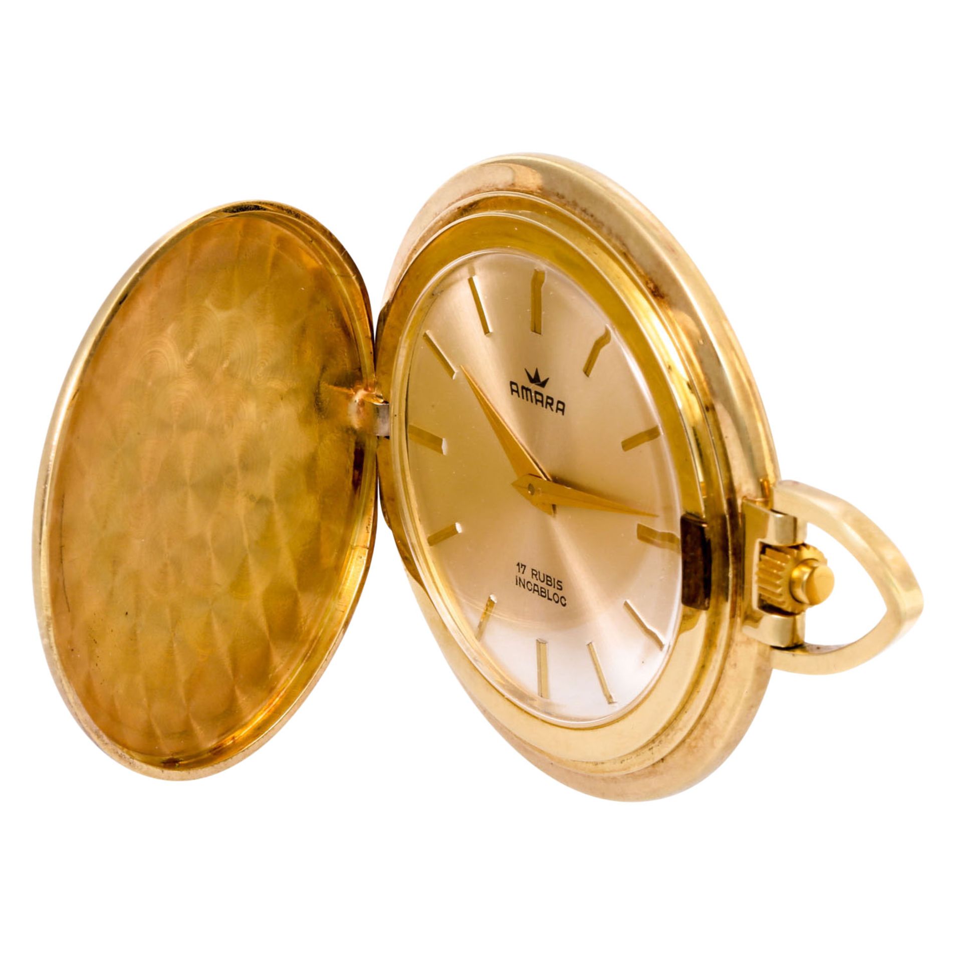 AMARA Taschenuhr 14K Gold - Image 7 of 7