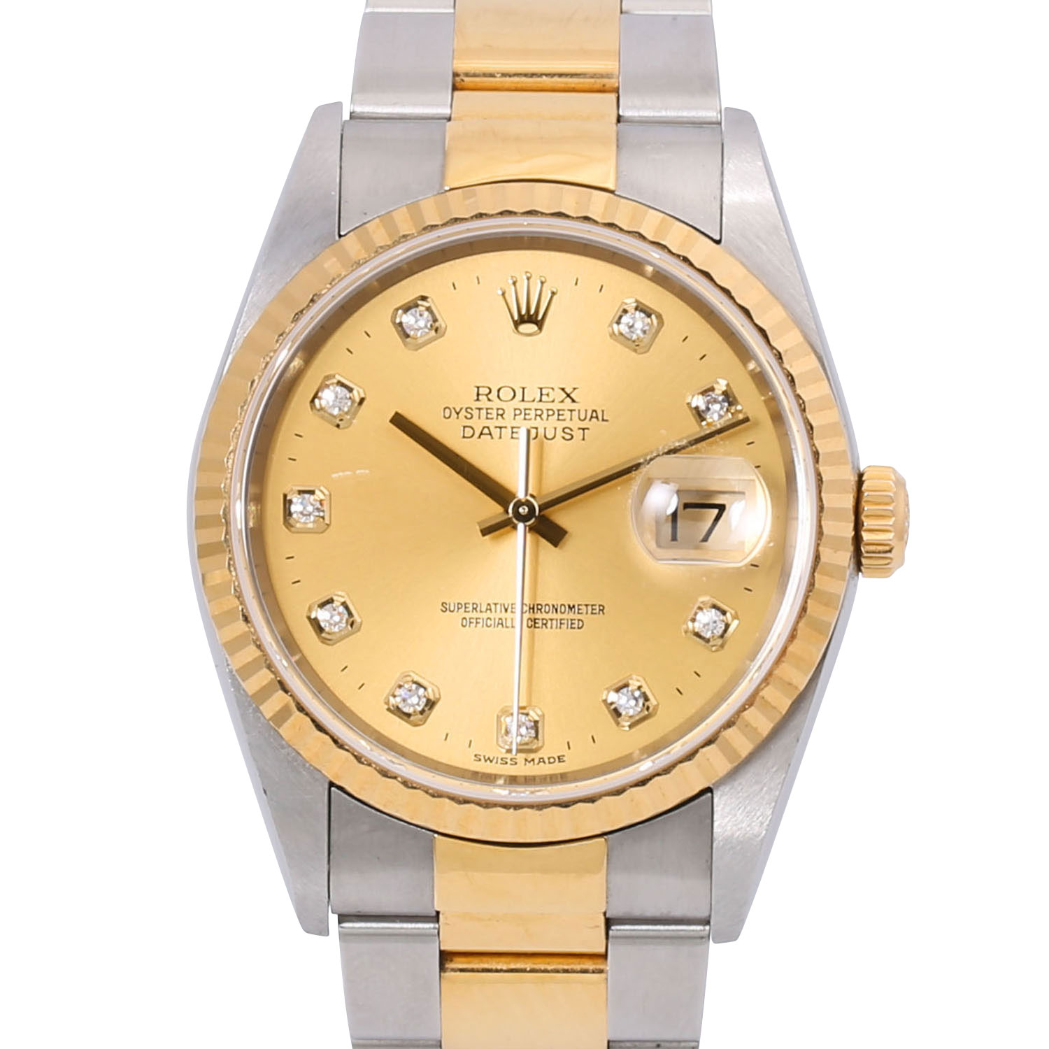 ROLEX Datejust 36 Ref. 16233 Herrenarmbanduhr von 2004