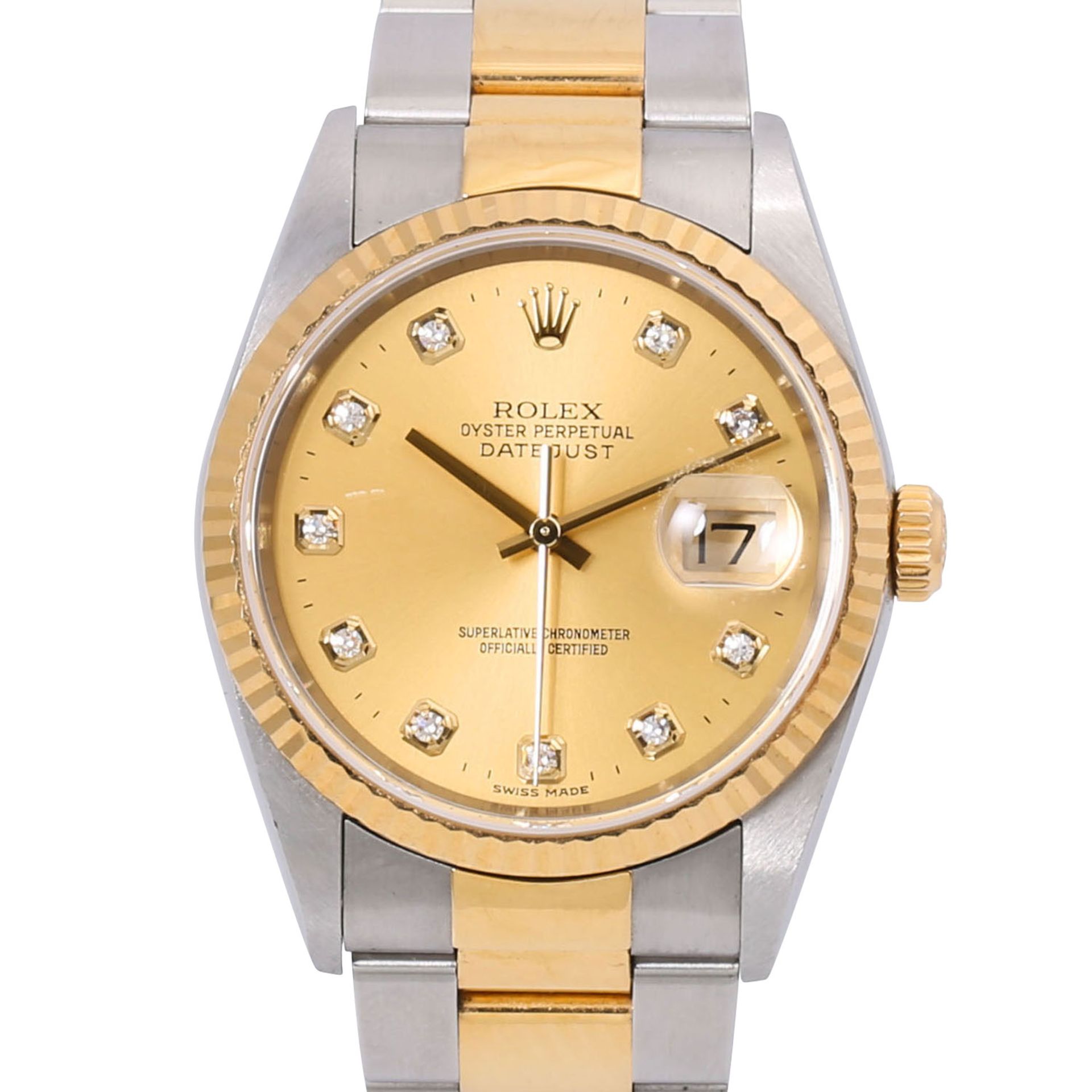 ROLEX Datejust 36 Ref. 16233 Herrenarmbanduhr von 2004