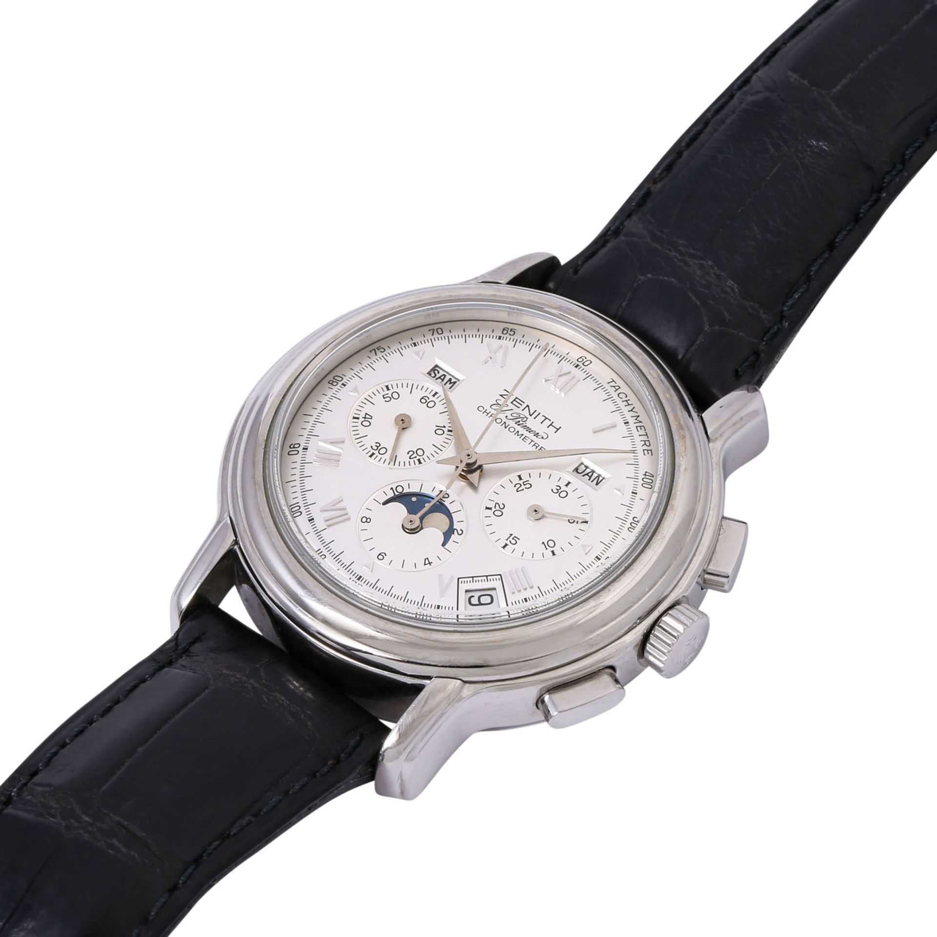 ZENITH El Primero Chronomaster Ref. 010240410 Herrenuhr von 1999 - Image 3 of 9