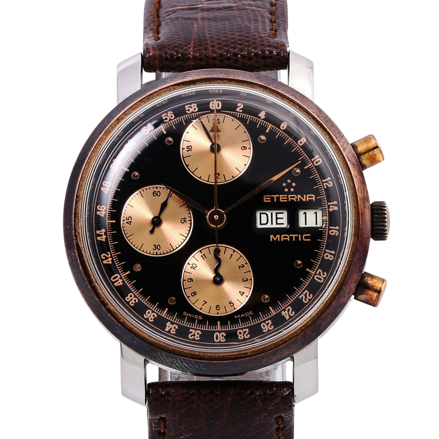 ETERNA-MATIC Chronograph Ref. 684.2169.40 Herrenarmbanduhr