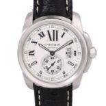 CARTIER Calibre de Cartier, Ref. 3389, Armbanduhr