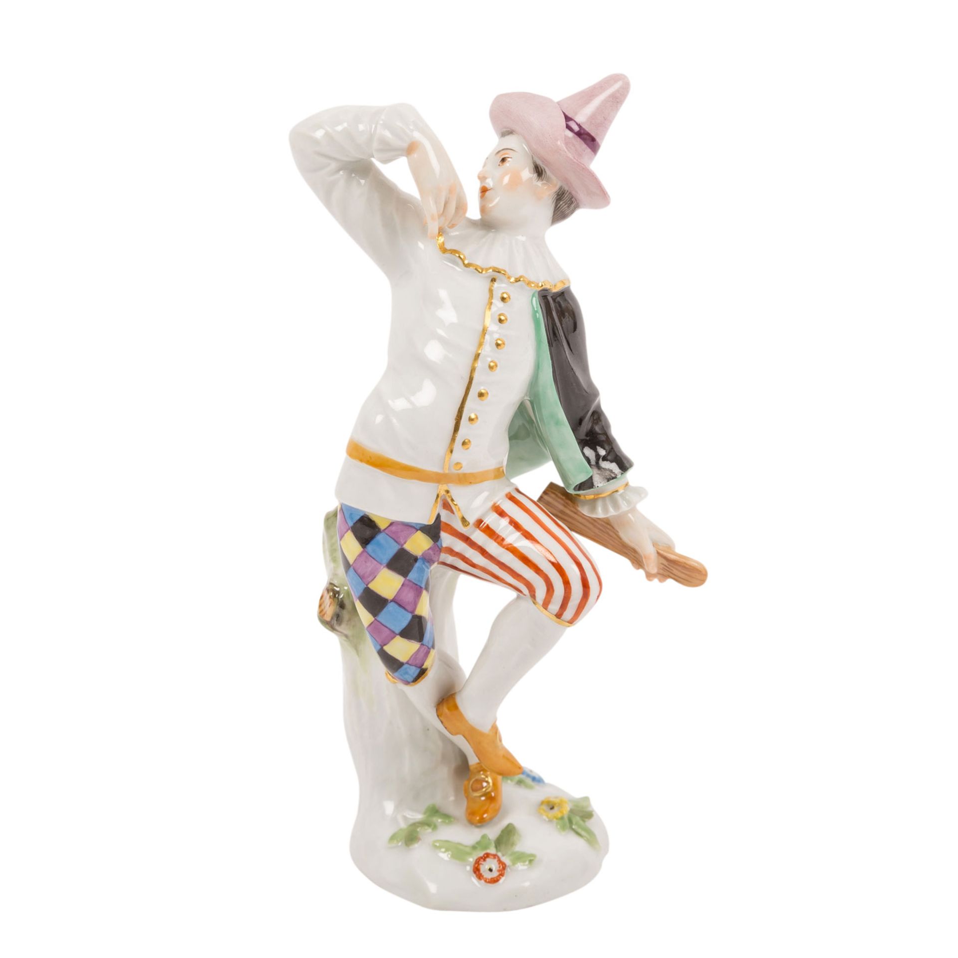 MEISSEN "Tanzender Harlekin" 20.Jh.