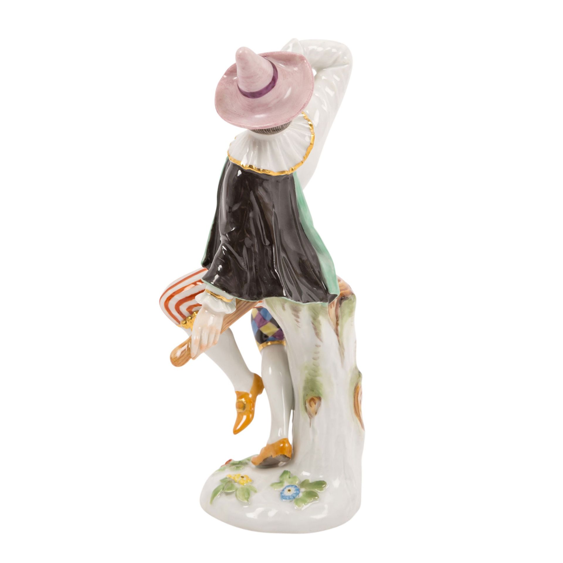 MEISSEN "Tanzender Harlekin" 20.Jh. - Bild 3 aus 6