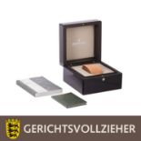 AUDEMARS PIGUET Holzbox mit unvollständigem Umkarton, Deckel fehlt.