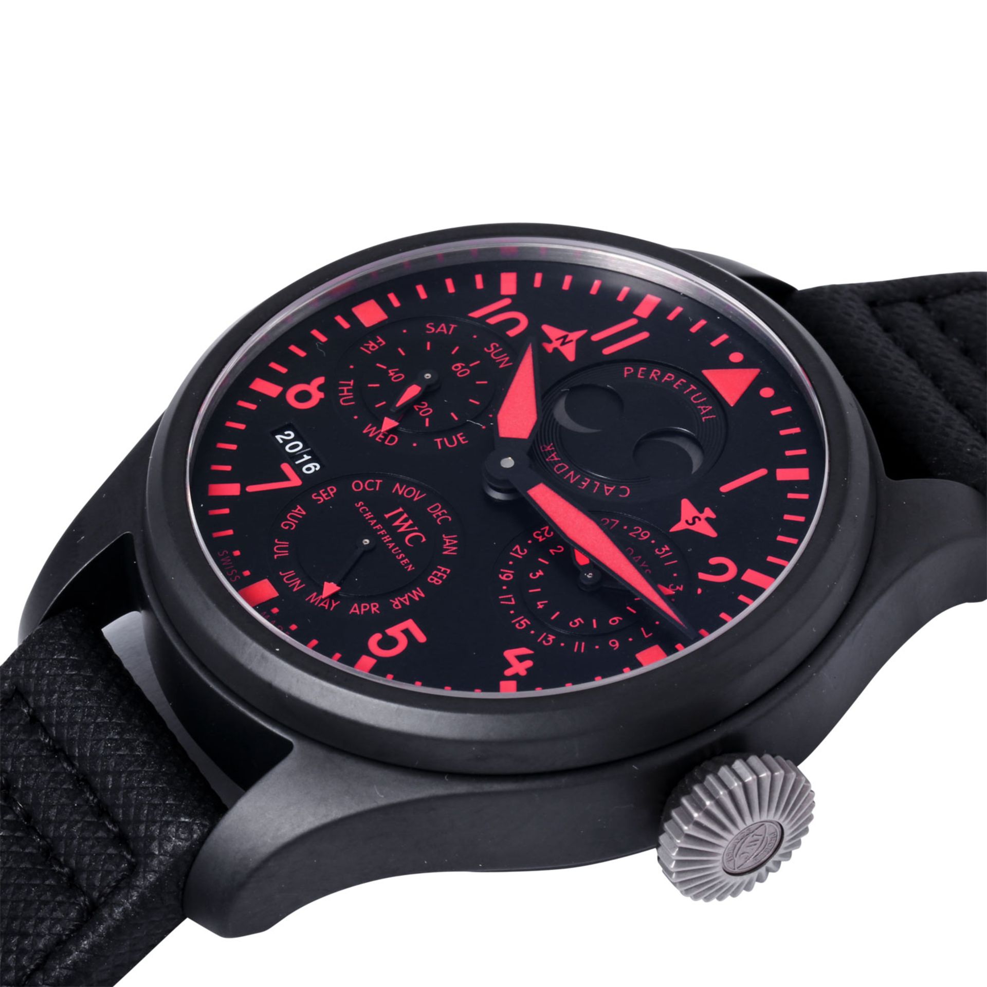 IWC Big Pilot "TOP GUN" limitierte Boutique Edition mit Ewigem Kalender, Ref. IW502903. - Bild 5 aus 8