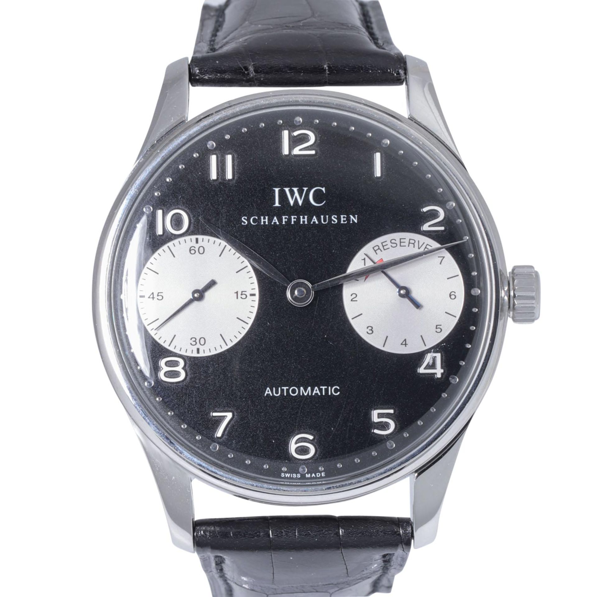 IWC Portugieser Automatik 2000 Herrenarmbanduhr, Ref. 5000-001. NOS aus 2001.