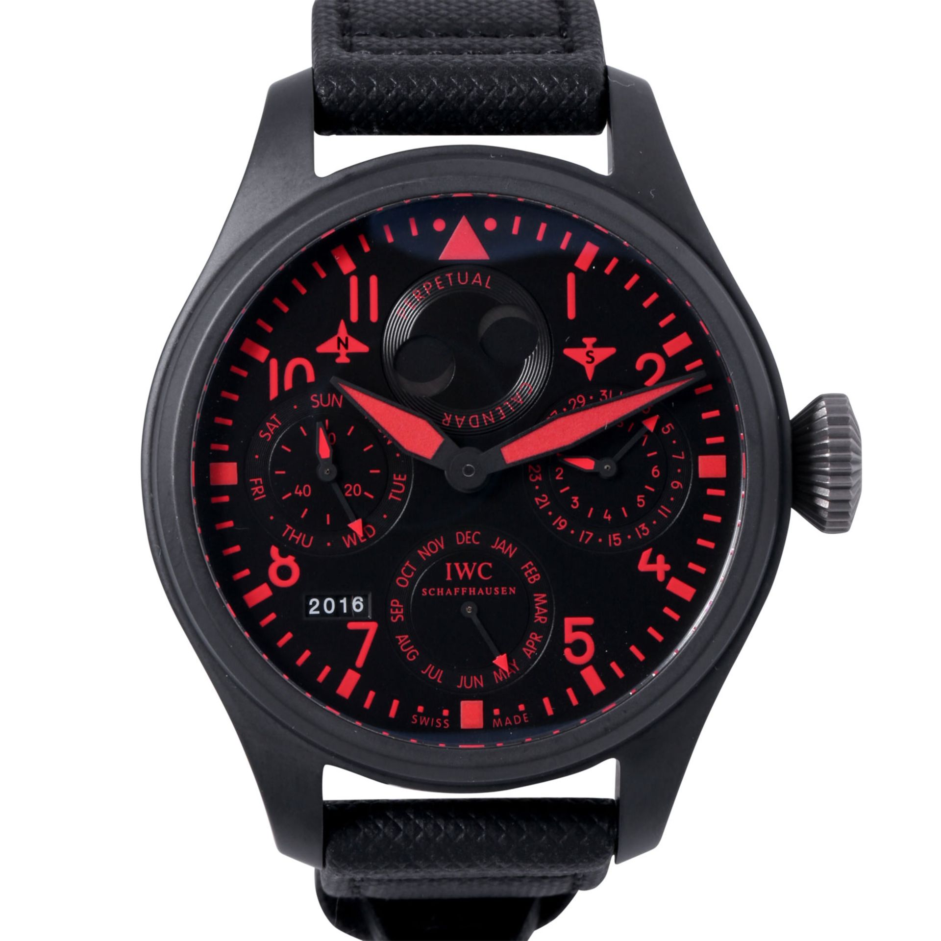 IWC Big Pilot "TOP GUN" limitierte Boutique Edition mit Ewigem Kalender, Ref. IW502903.