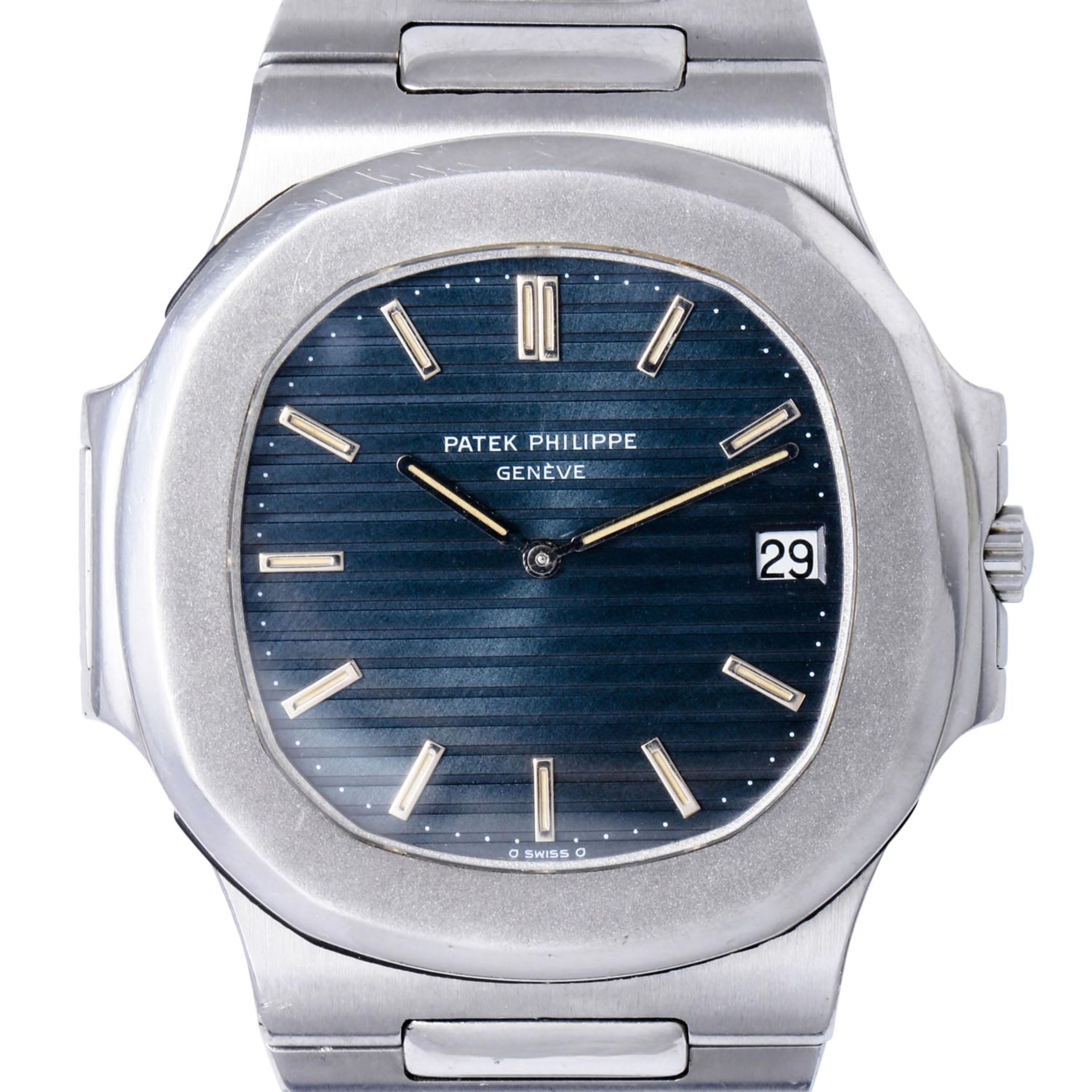 PATEK PHILIPPE Vintage Nautilus "Jumbo", Ref. 3700/11. Herren Armbanduhr.