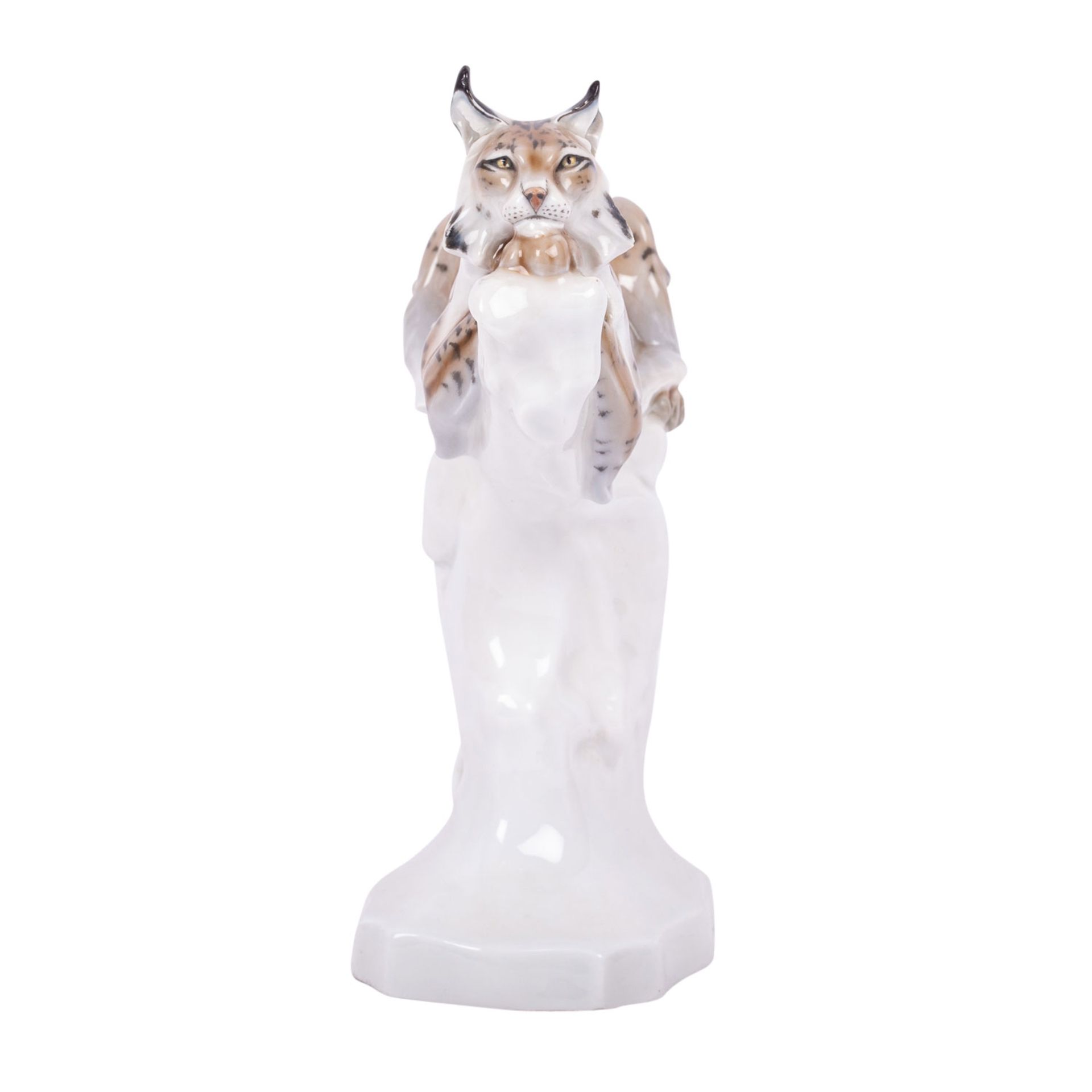 MEISSEN "Liegender Luchs" 1912-1924 - Image 2 of 12