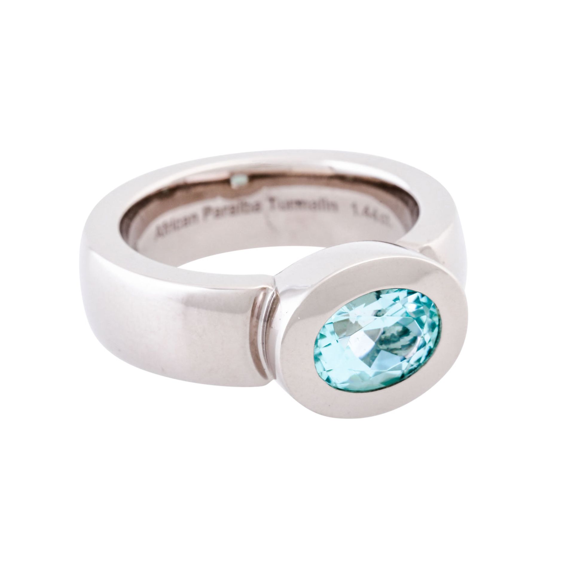 JOCHEN POHL Ring mit Paraiba Turmalin von 1,44 ct (punziert),