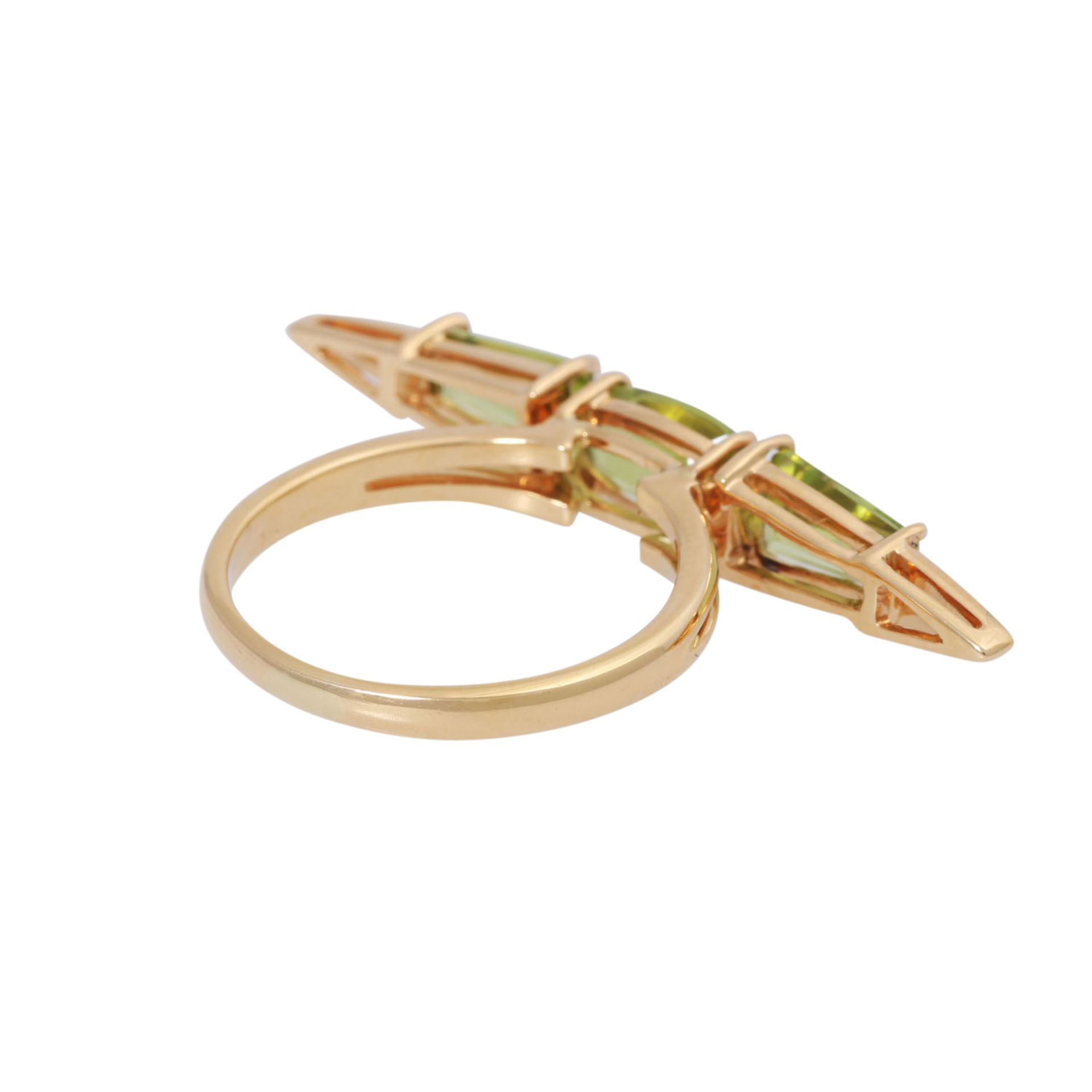 ETHO MARIA Ring mit Peridots - Bild 3 aus 5