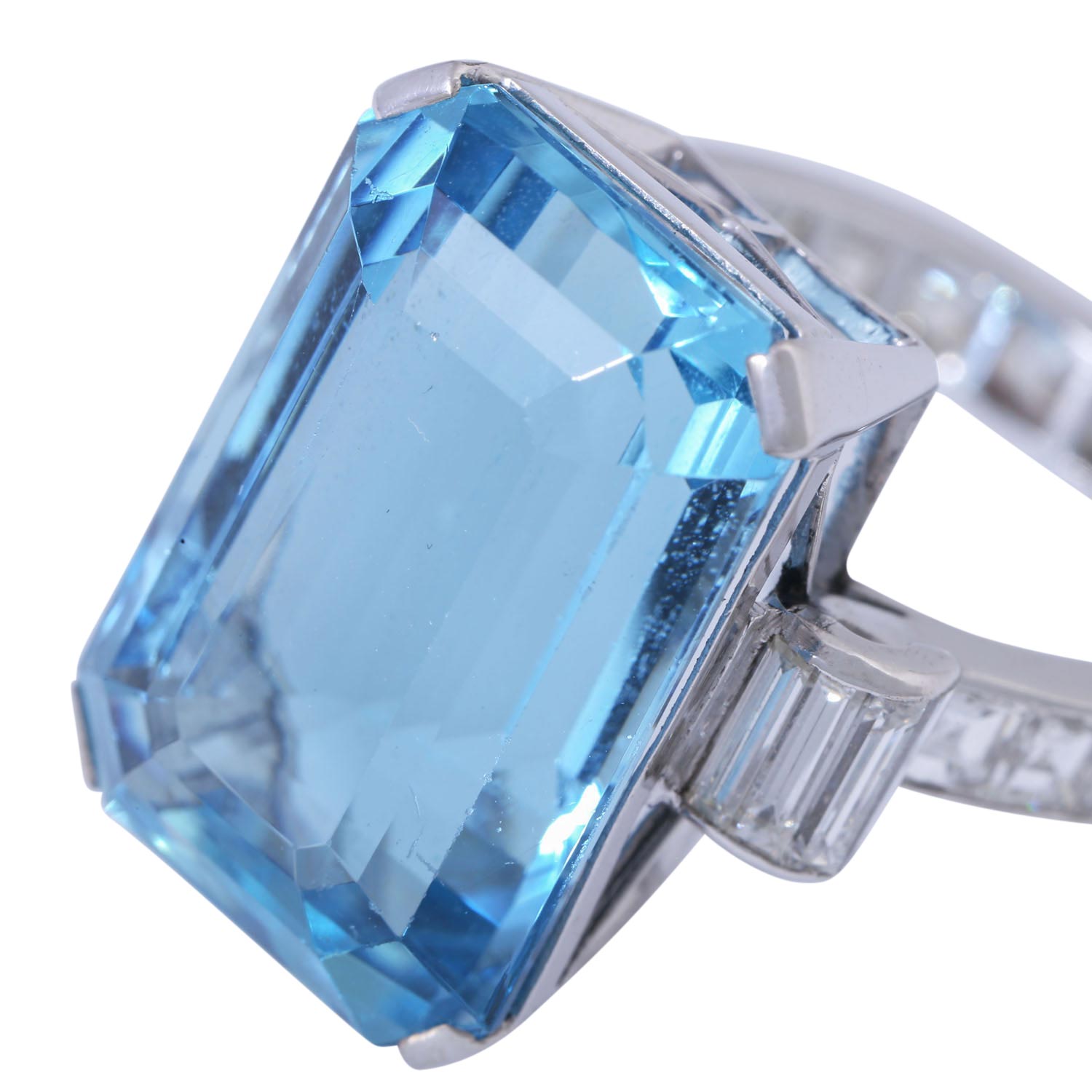 Ring mit hochfeinem Aquamarin ca. 15 ct - Image 6 of 6