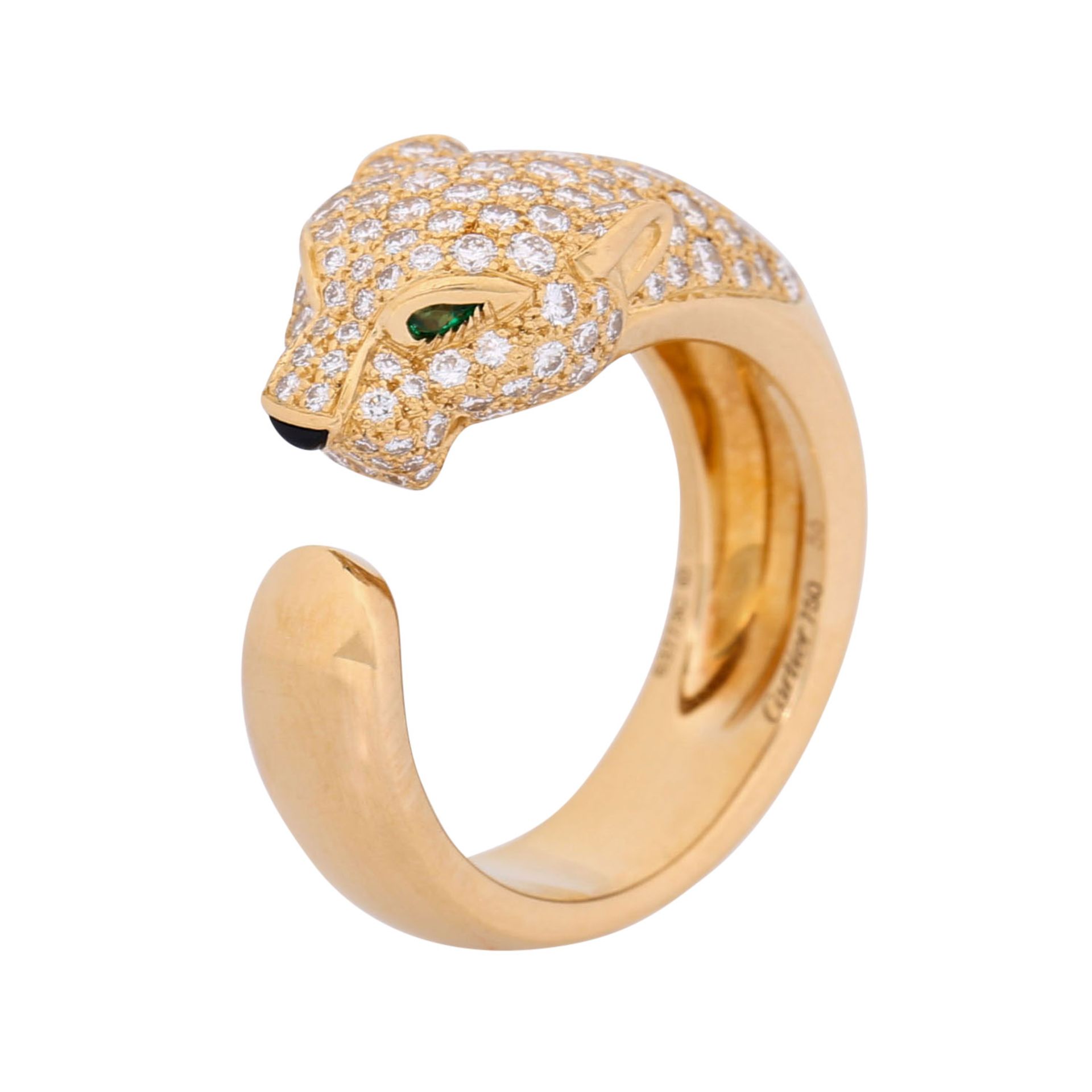 CARTIER Ring "Panthère Massai" mit Brillanten - Bild 9 aus 10