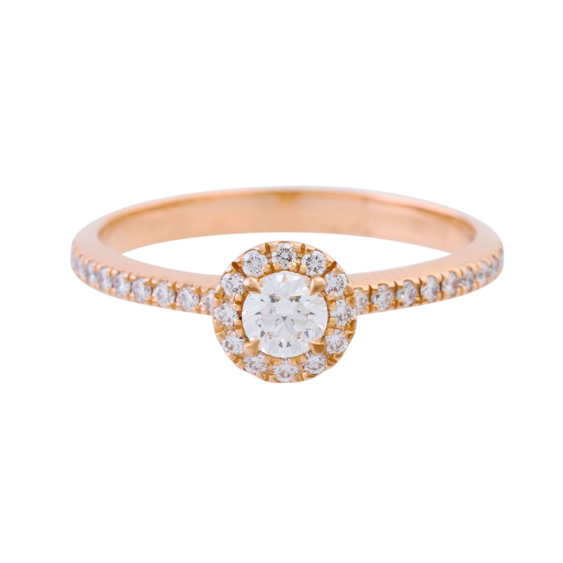 BUCHERER Ring "Joy" mit Brillanten zus. ca. 0,63 ct, - Bild 2 aus 5