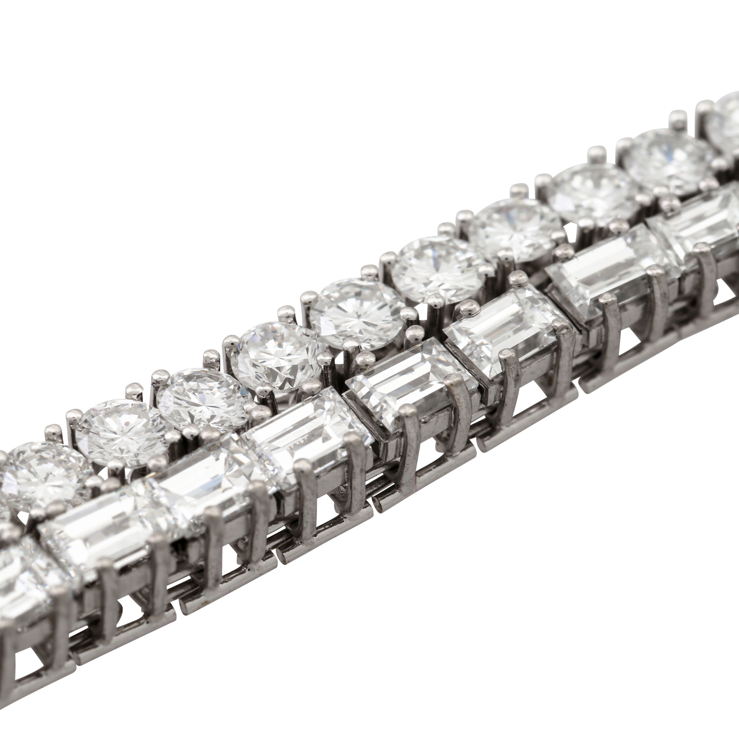 Armband mit zahlreichen Diamanten zus. ca. 23,5 ct - Image 7 of 8