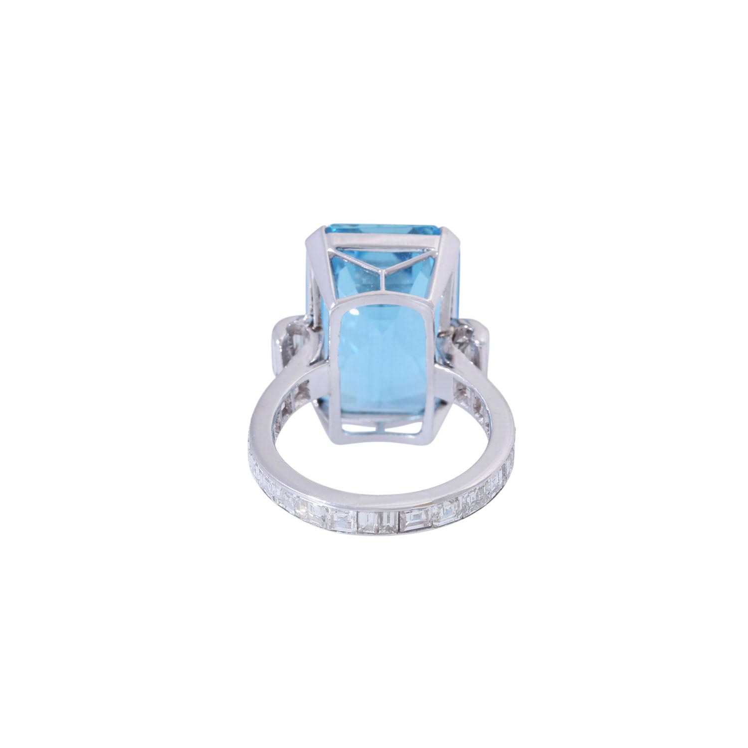 Ring mit hochfeinem Aquamarin ca. 15 ct - Image 4 of 6