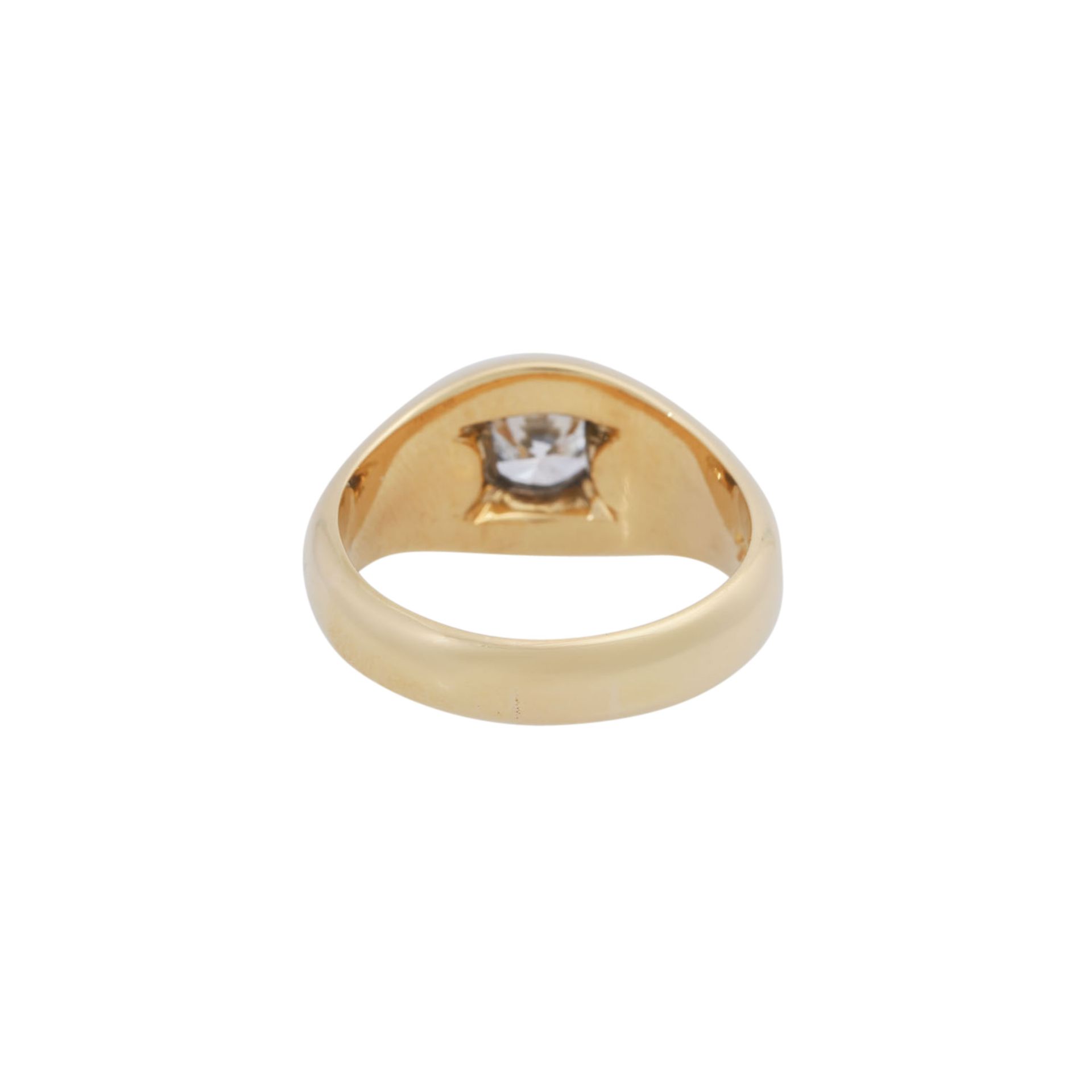 Ring mit Brillant 1,08 ct, - Bild 4 aus 6