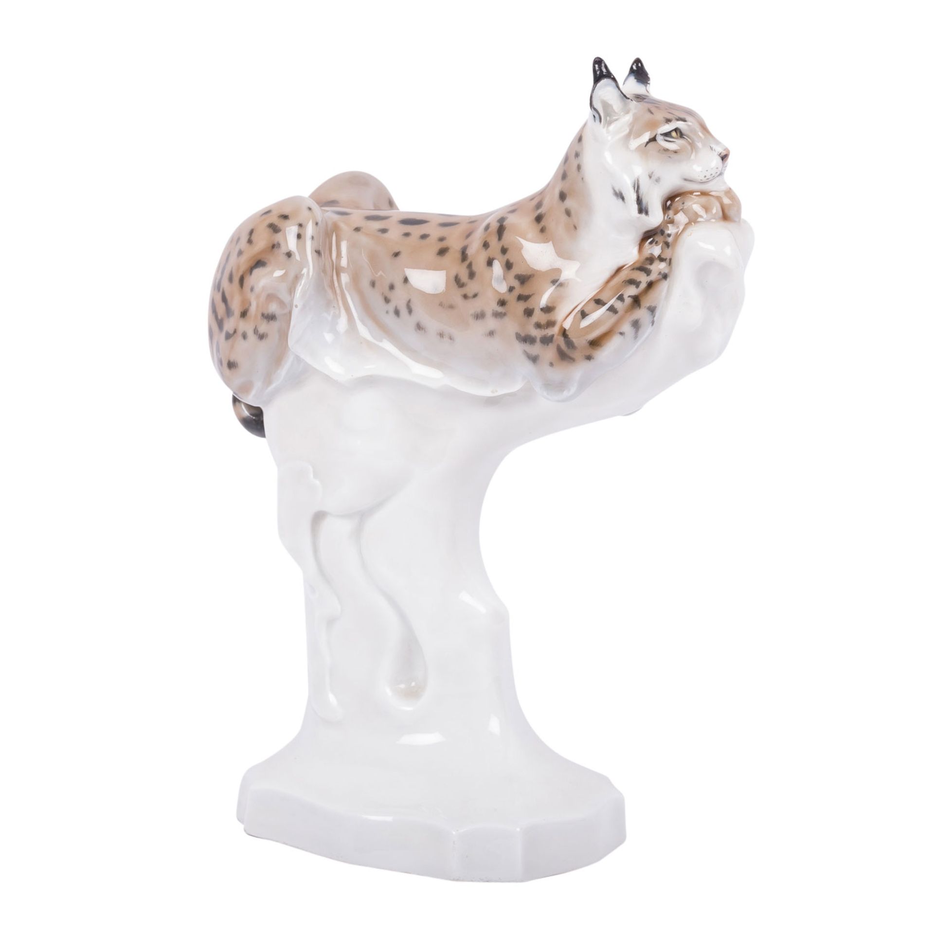 MEISSEN "Liegender Luchs" 1912-1924