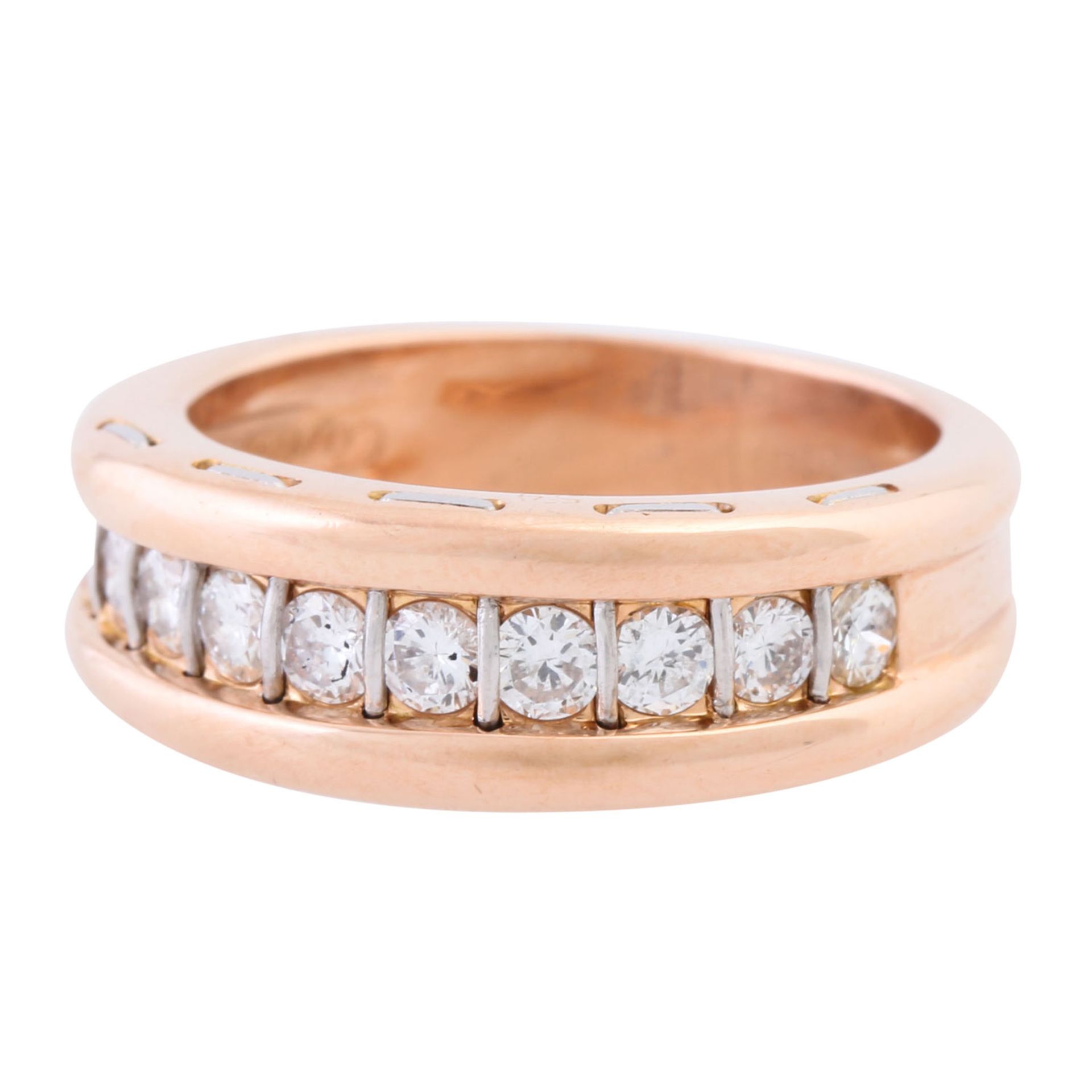 CARTIER Ring "Serenade" mit 10 Brillanten - Bild 5 aus 5