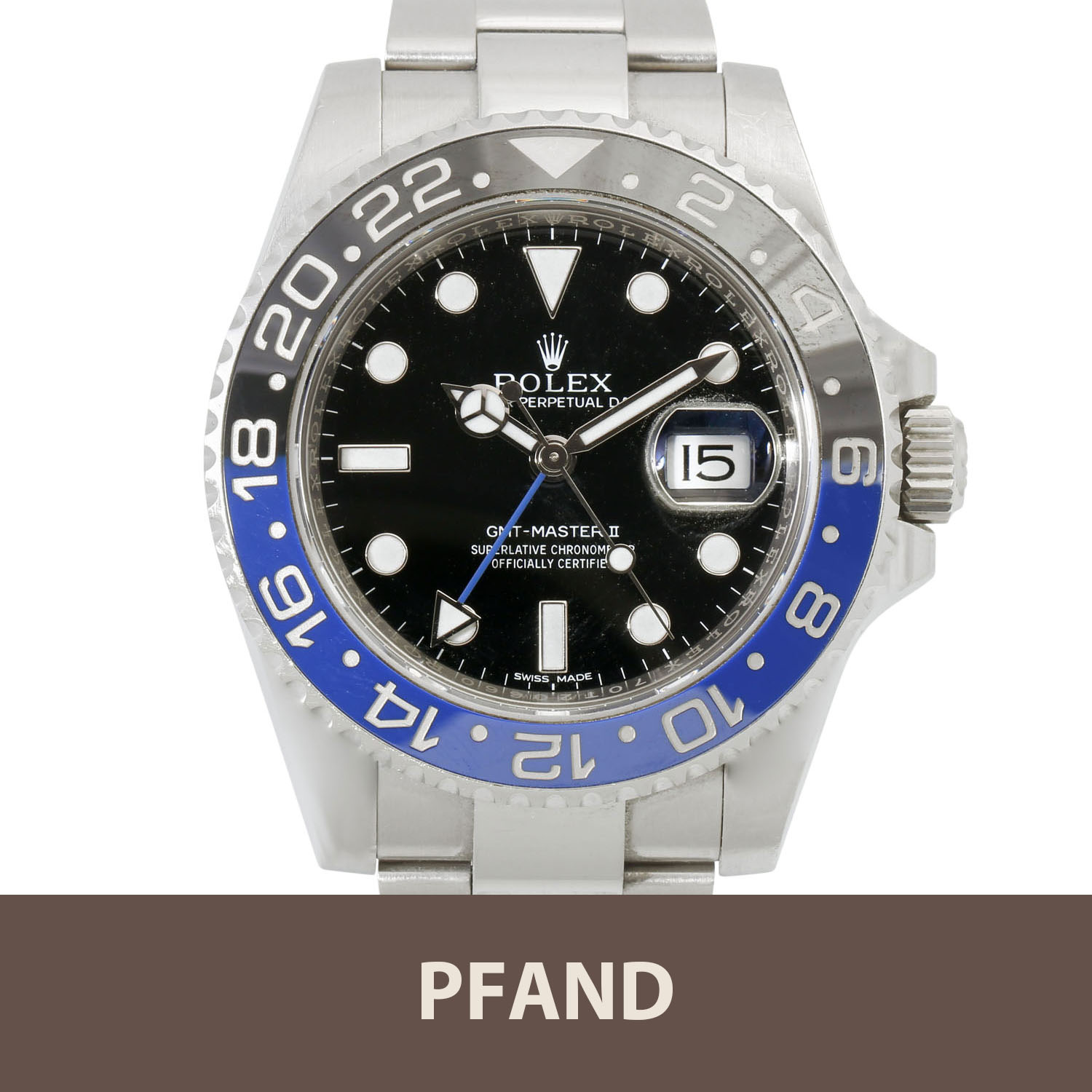 PFANDAUKTION - ROLEX GMT-Master II,