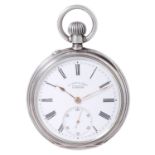 A. LANGE & SÖHNE offene Taschenuhr ca. 1904-05.