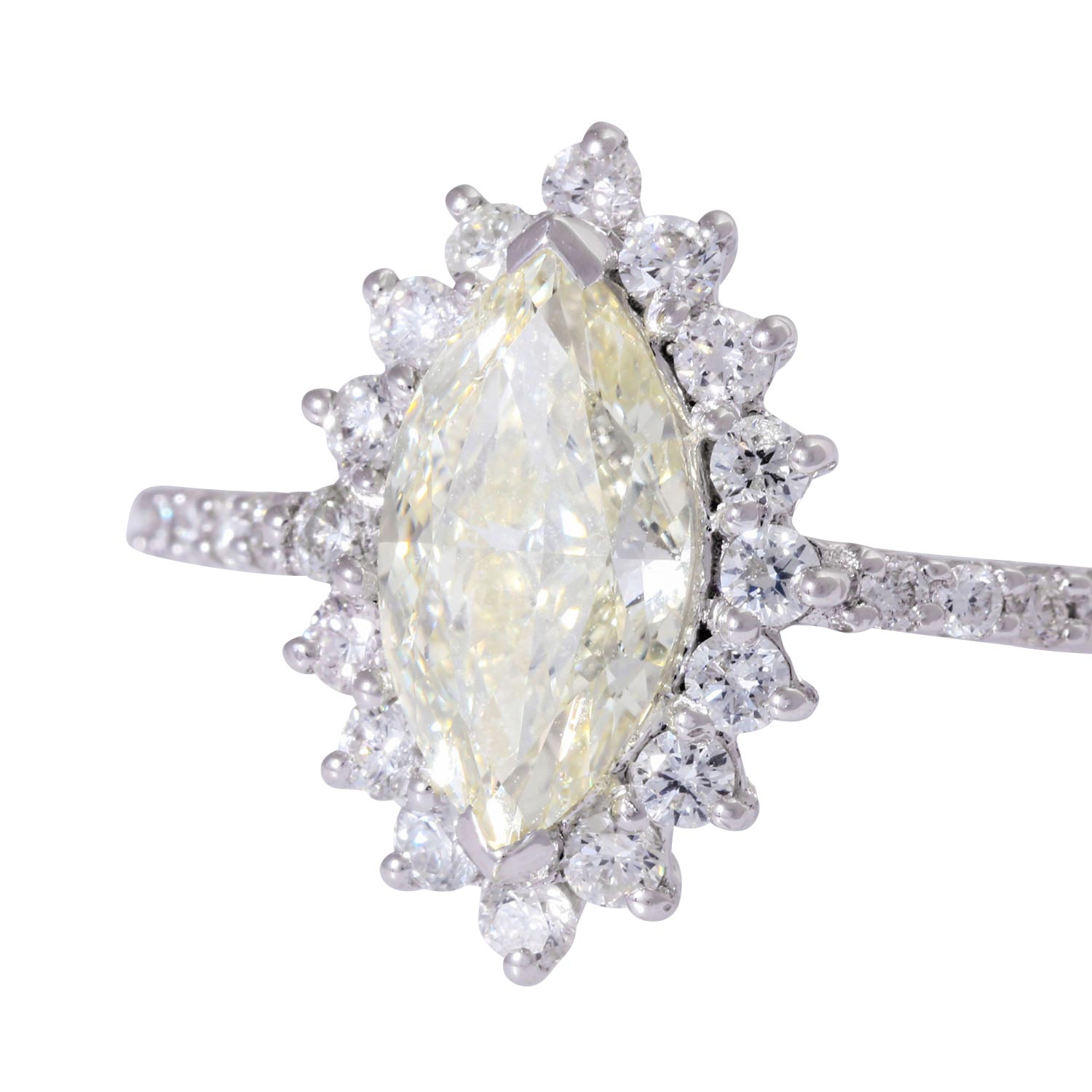 Ring mit zentralem Diamant von 1,51 ct, - Image 5 of 6