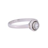 Ring mit Diamant ca. 0,35 ct,