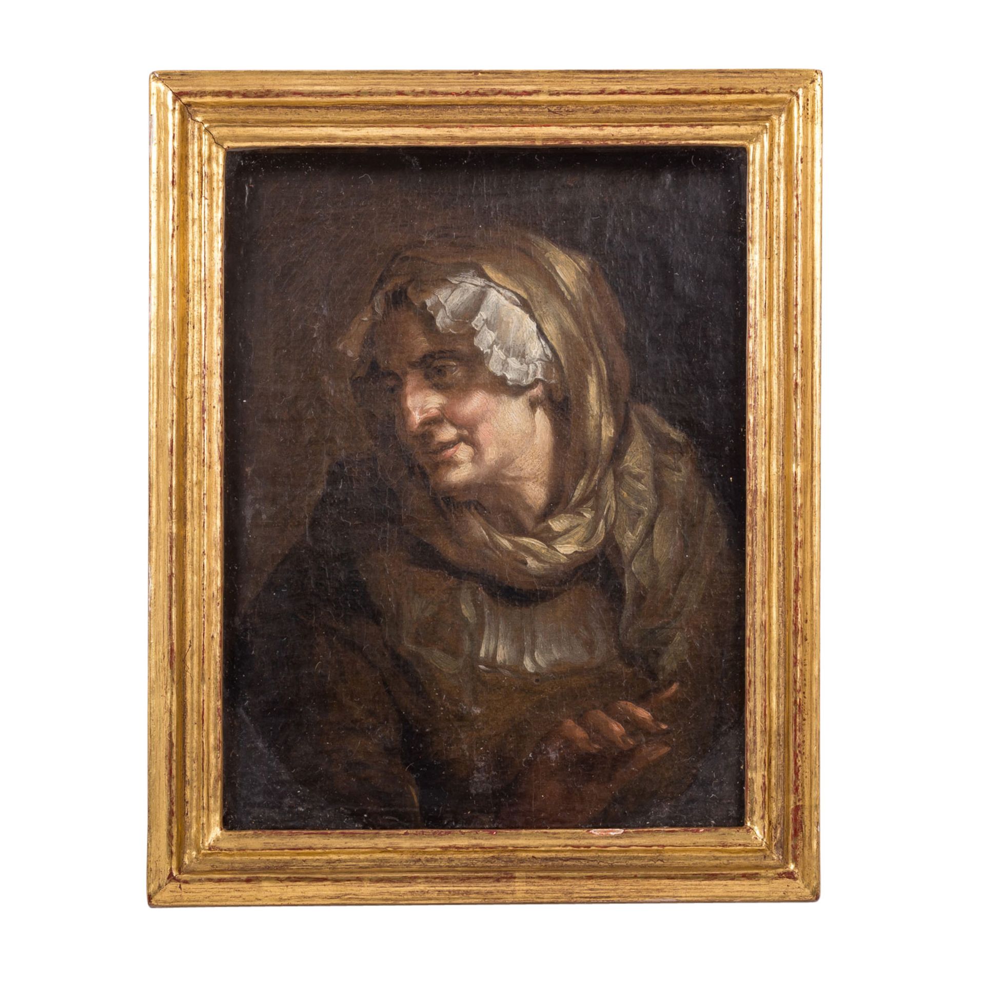 ZICK,JANUARIUS (ZUGESCHRIEBEN) 1730-1797 "Dame mit Spitzentuch" - Bild 2 aus 5