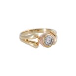 Ring mit Brillanten von zus. ca. 0,70 ct,