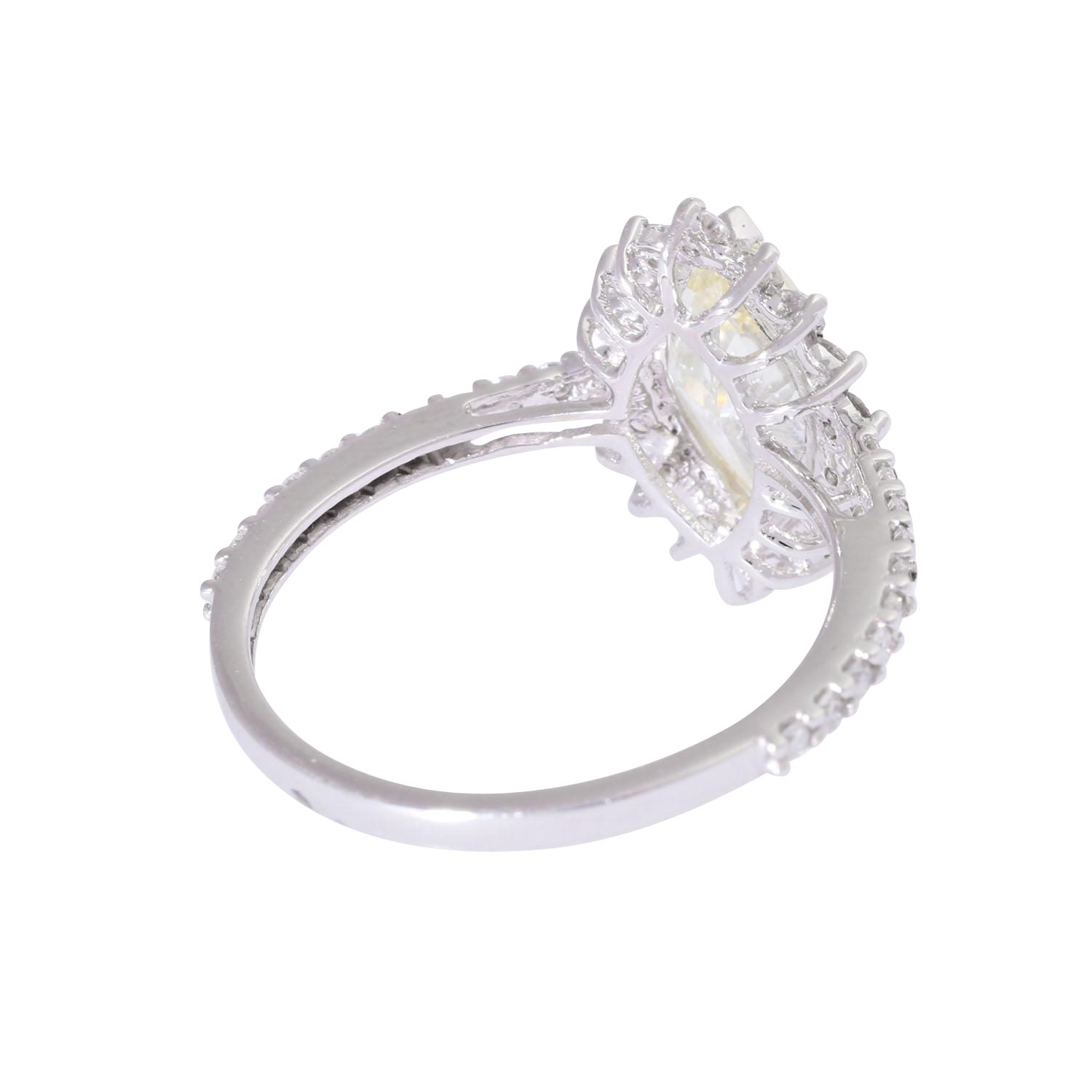 Ring mit zentralem Diamant von 1,51 ct, - Image 3 of 6