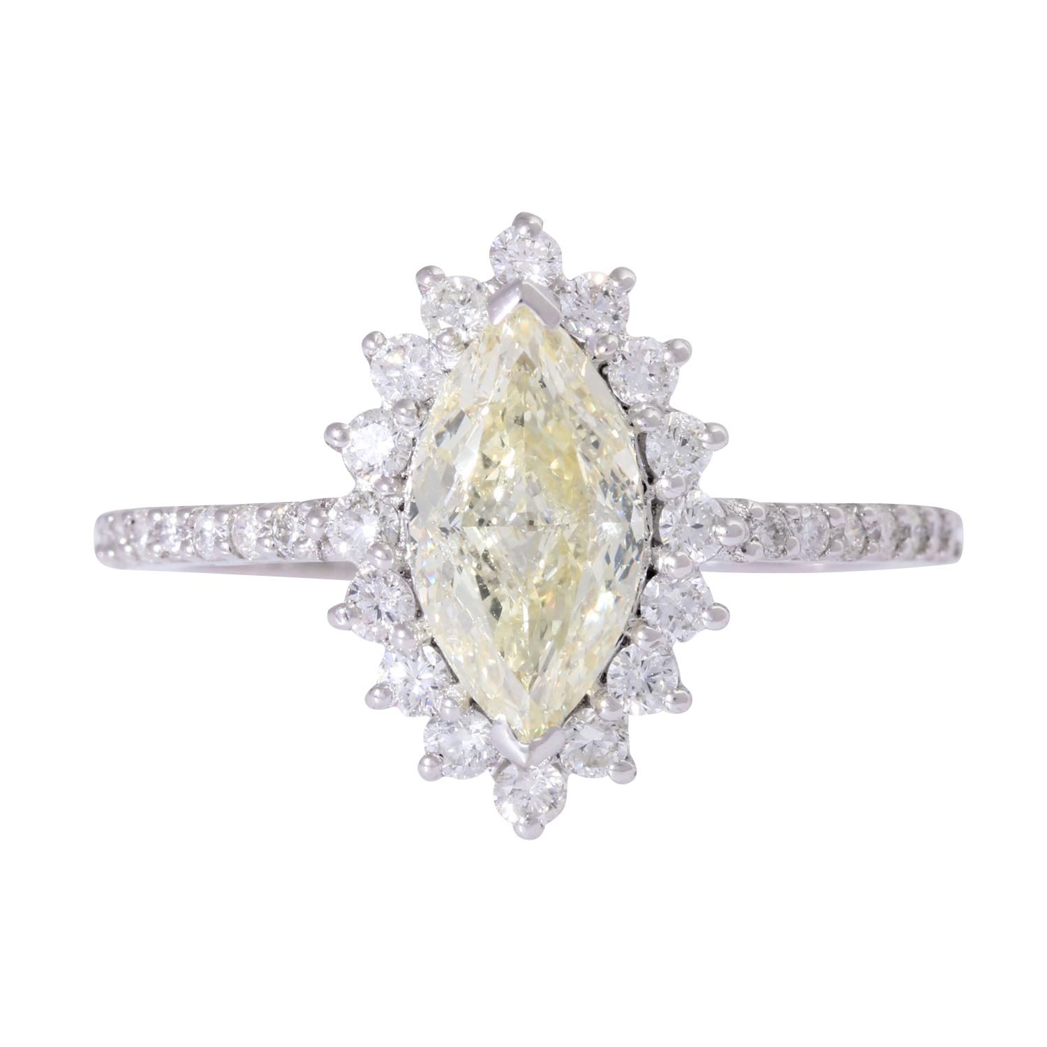 Ring mit zentralem Diamant von 1,51 ct, - Image 2 of 6