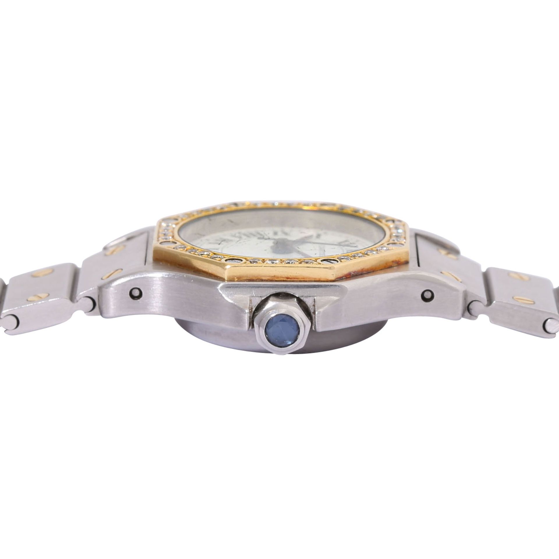 CARTIER Santos Ronde Ref. 0907 Damenarmbanduhr. - Image 3 of 8