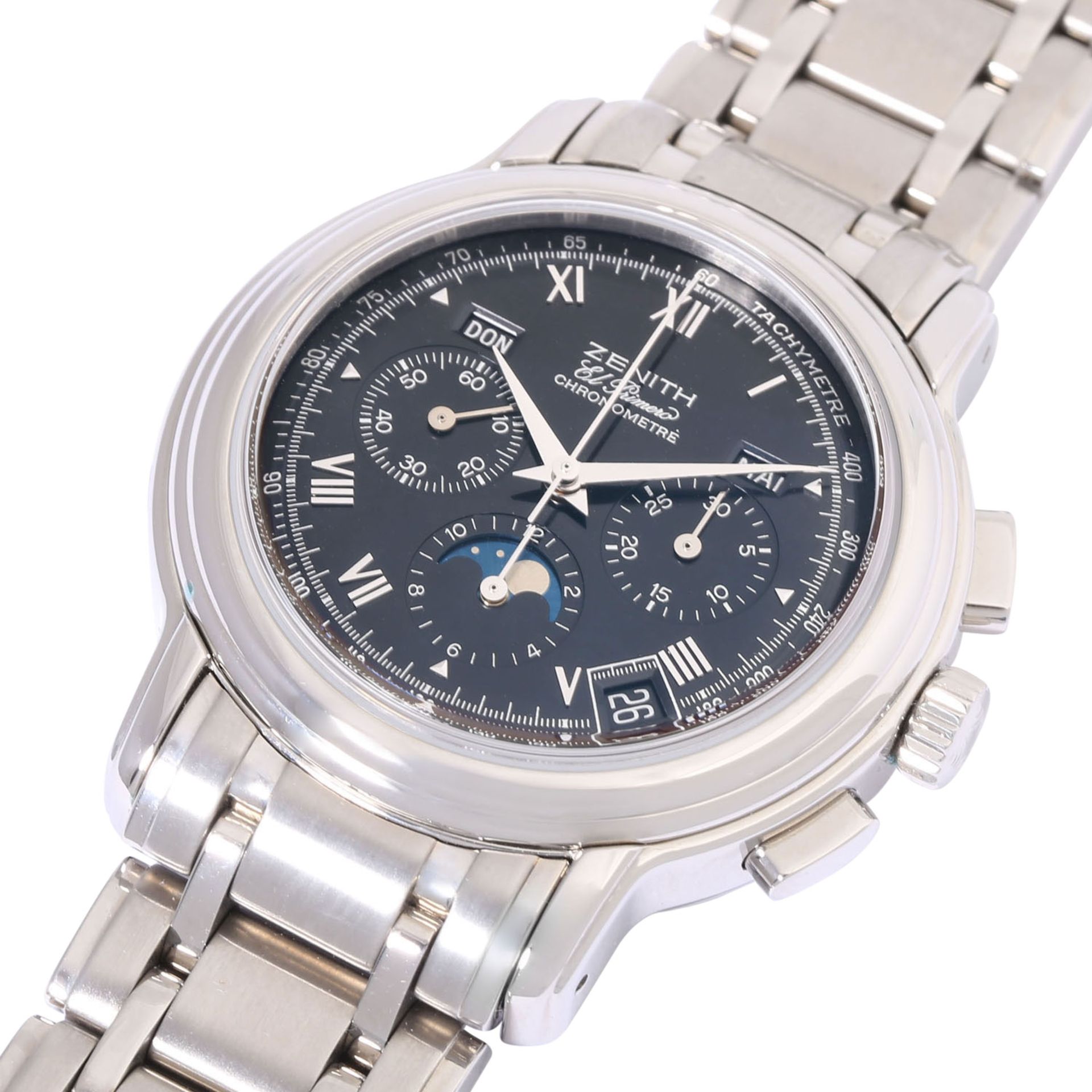 ZENITH El Primero Chronomaster Ref. 01.0240.410 Herrenarmbanduhr.  - Bild 5 aus 9