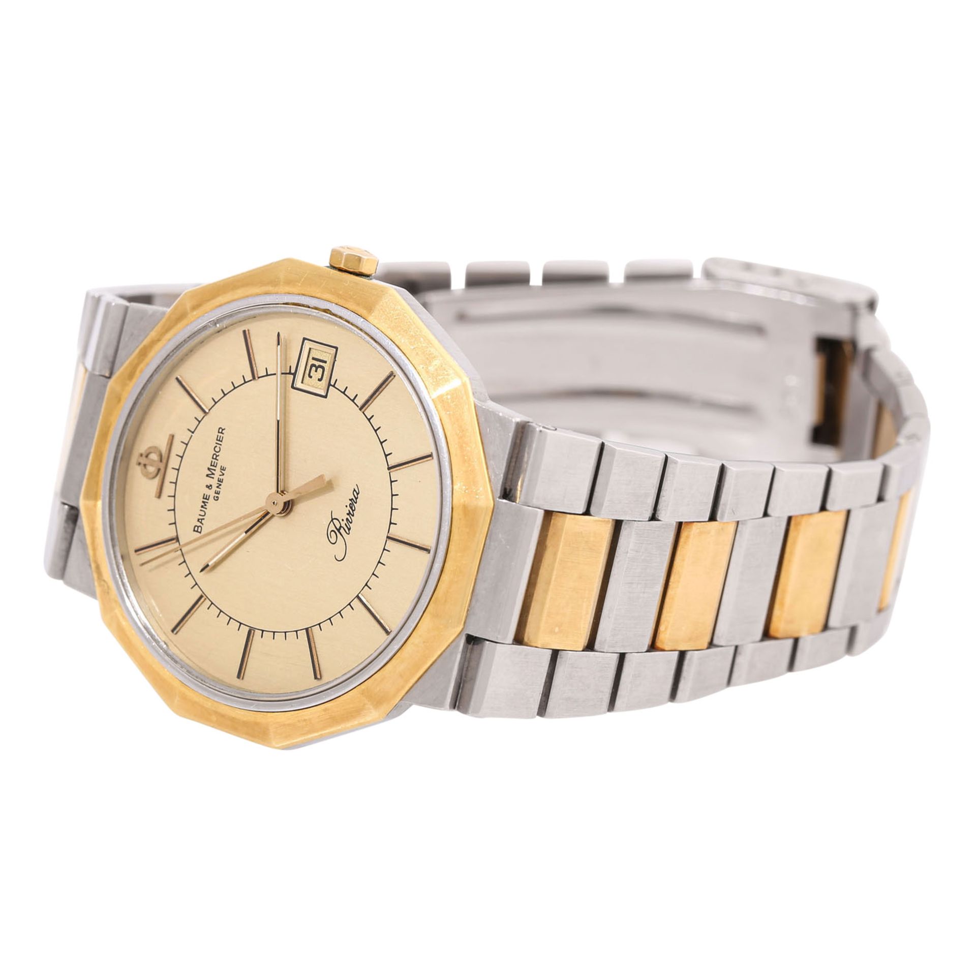 BAUME & MERCIER Riviera Ref. 5112.018 Herrenarmbanduhr. - Image 6 of 8