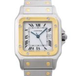 CARTIER Santos Galbee Ref. 2961 Herrenarmbanduhr aus 1980.