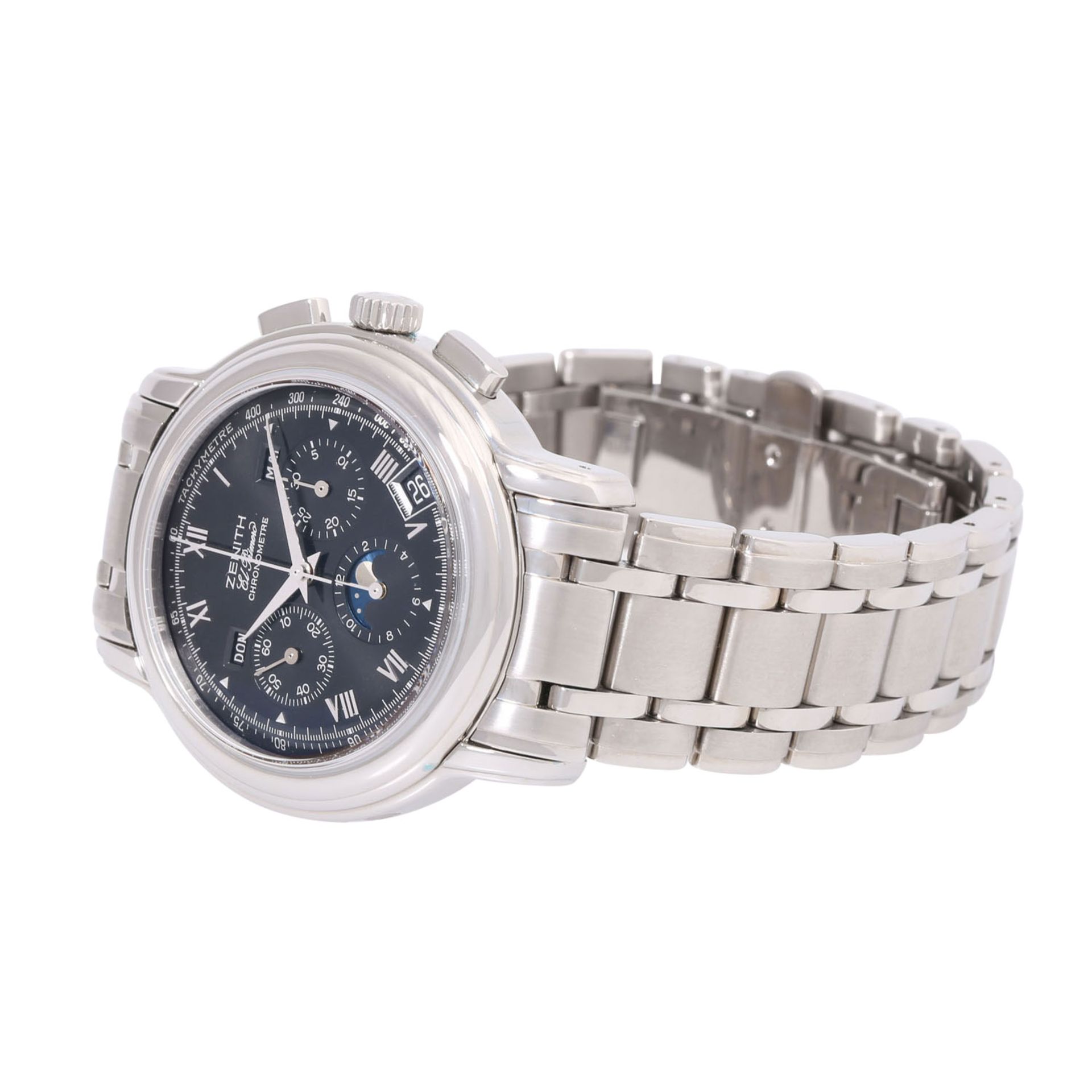 ZENITH El Primero Chronomaster Ref. 01.0240.410 Herrenarmbanduhr. - Image 6 of 9